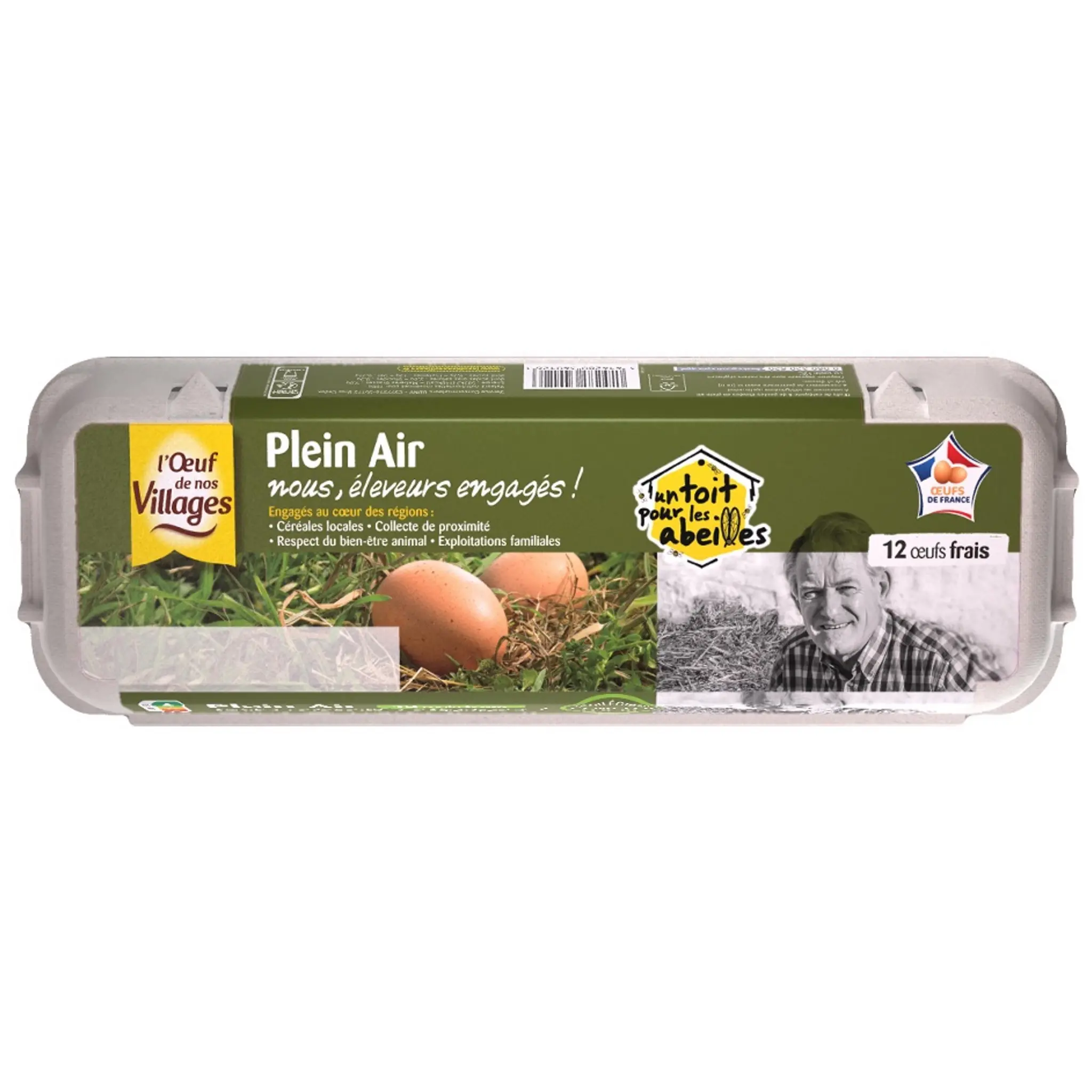 L'OEUF DE NOS VILLAGES Oeufs de poules élevées en plein air