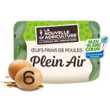 LA NOUVELLE AGRICULTURE Oeufs de poules élevées en plein air
