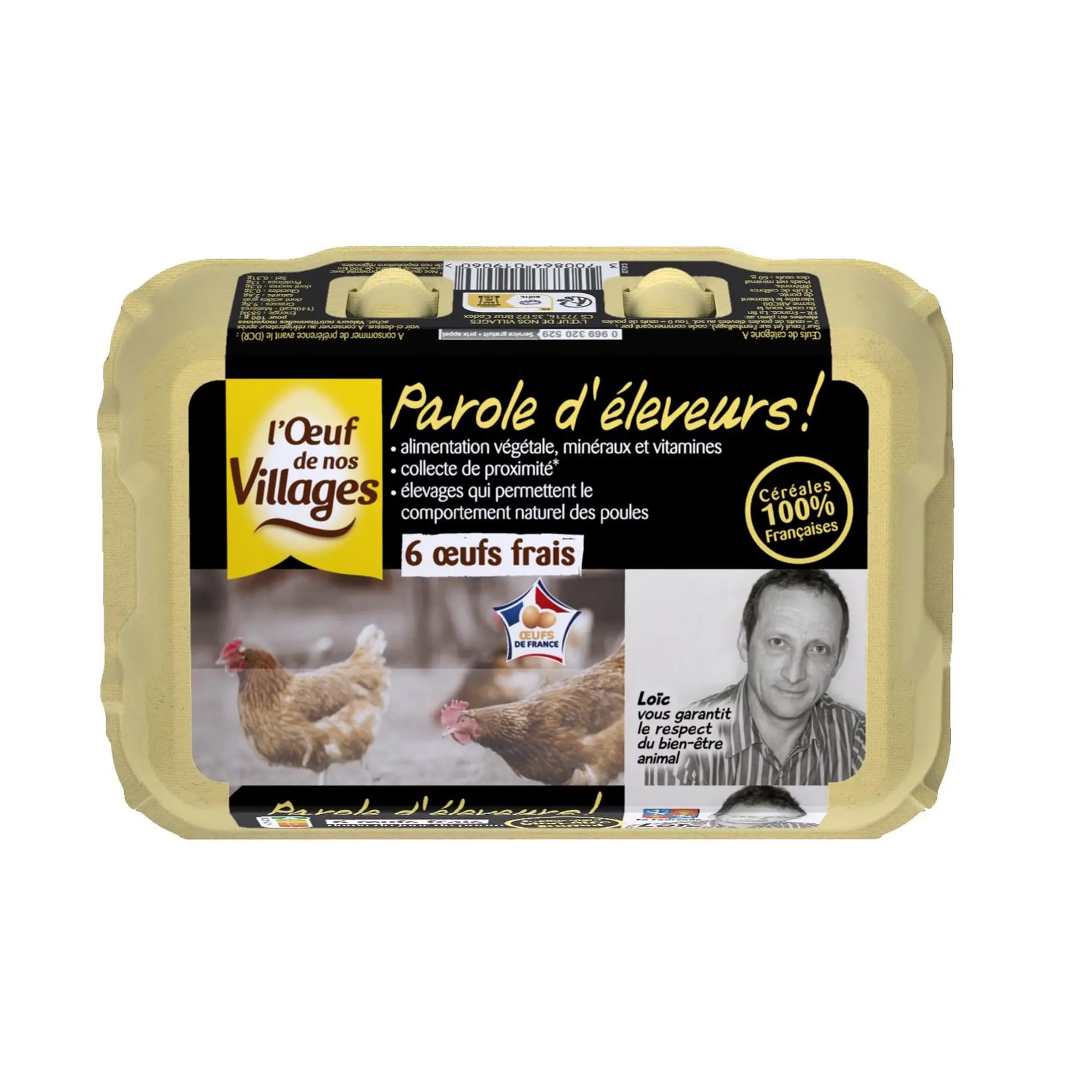 L'OEUF DE NOS VILLAGES Oeufs de poules