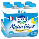 LACTEL Matin léger Lait facile à digérer sans lactose