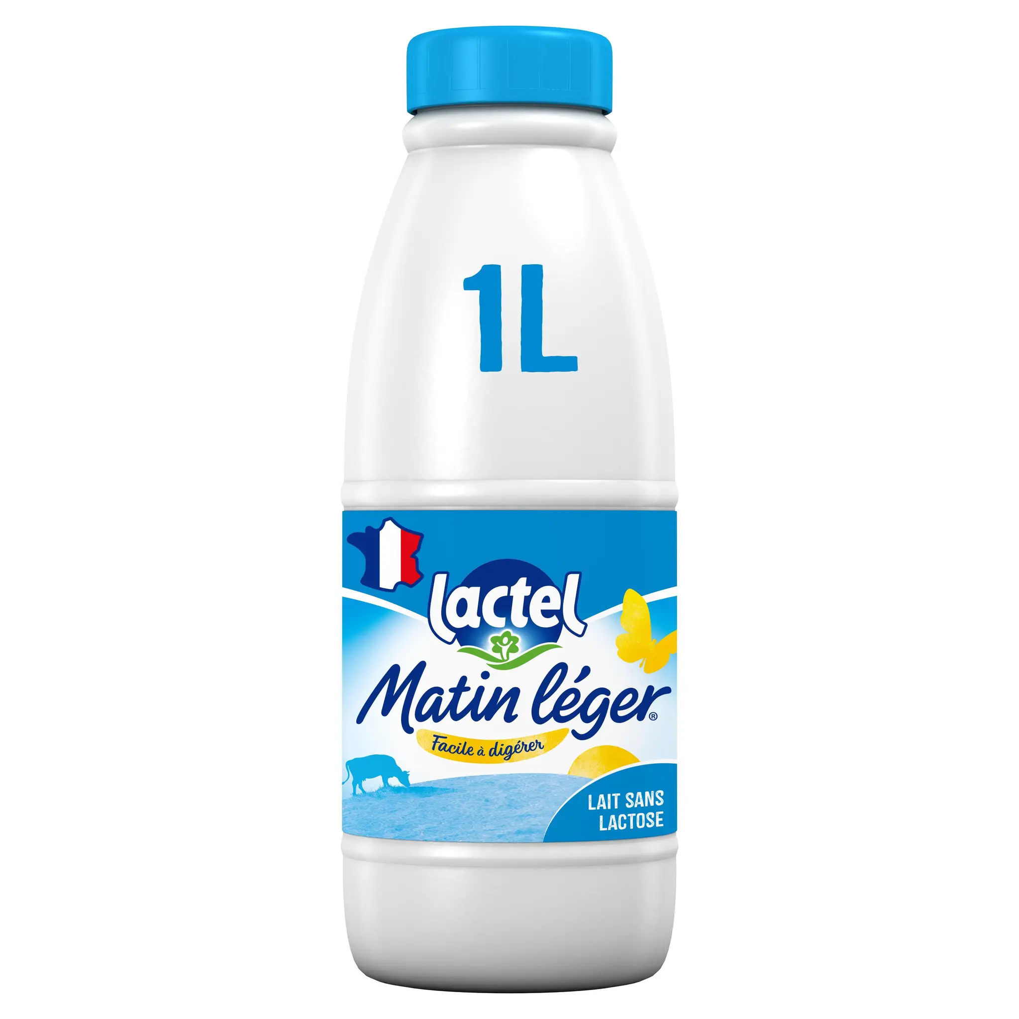 LACTEL Matin léger Lait facile à digérer sans lactose