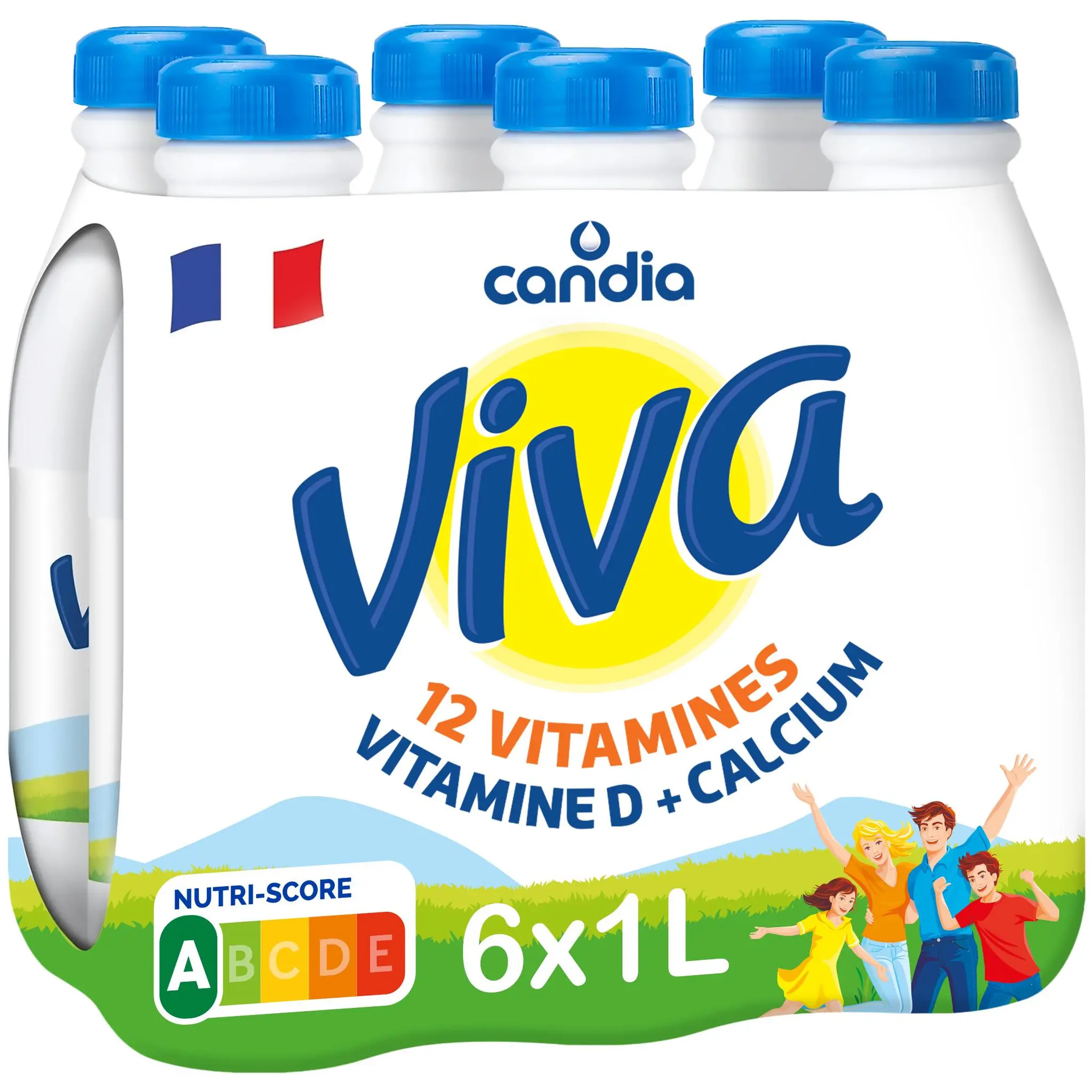 CANDIA Viva lait vitaminé UHT