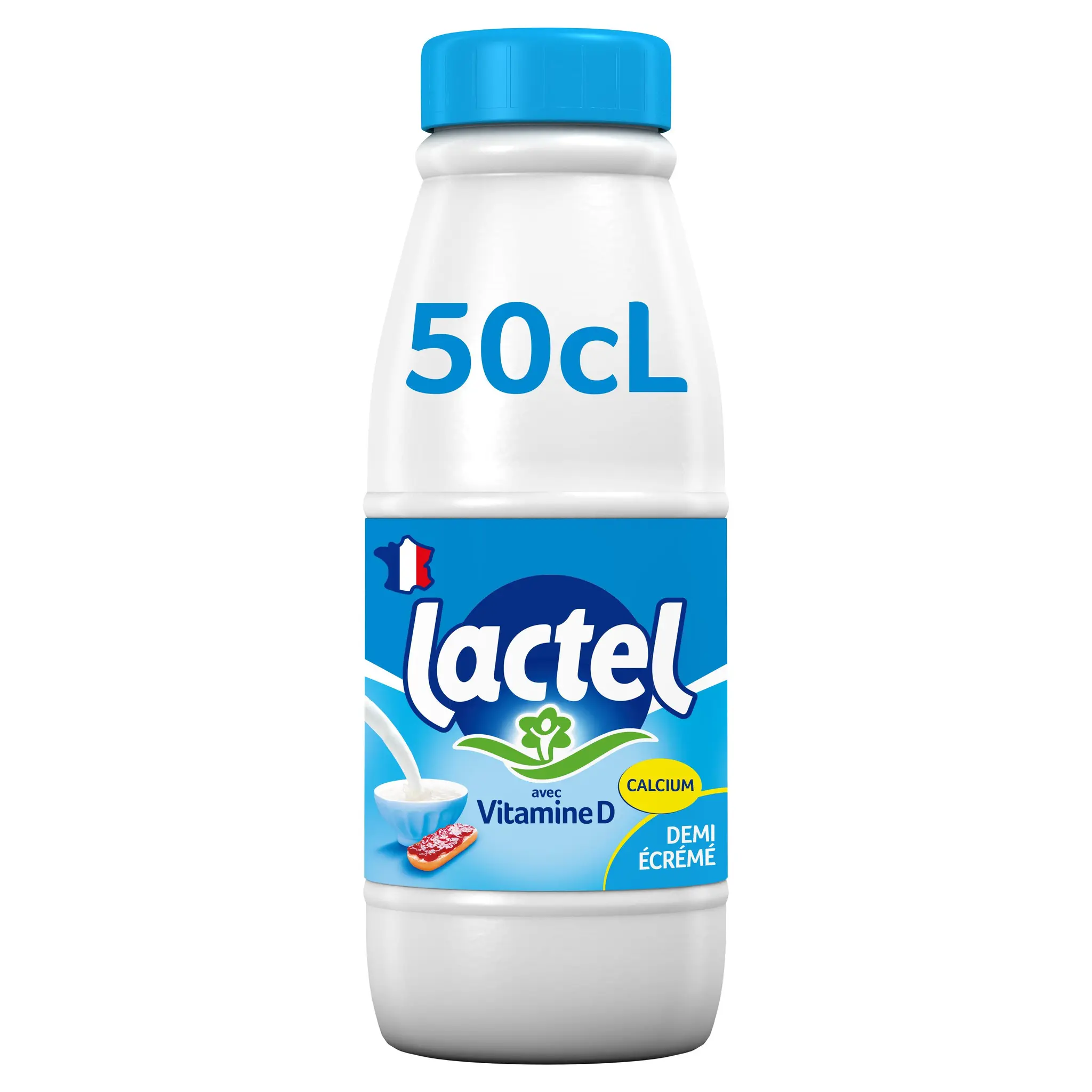 LACTEL Lait demi écrémé
