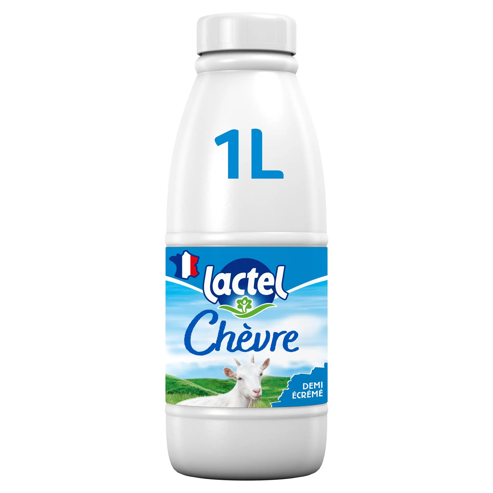 LACTEL Lait de chèvre demi-écrémé UHT