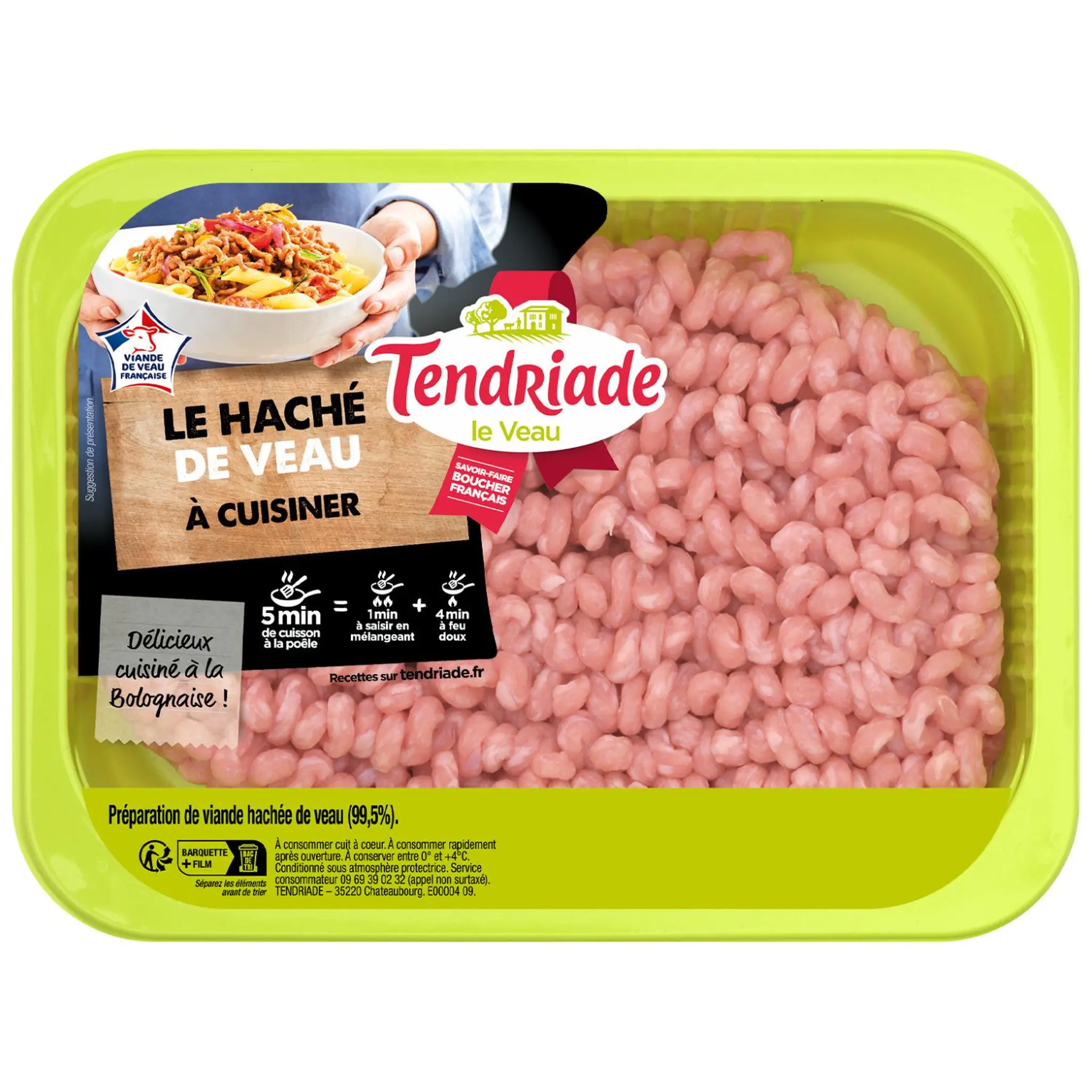 TENDRIADE Haché de veau