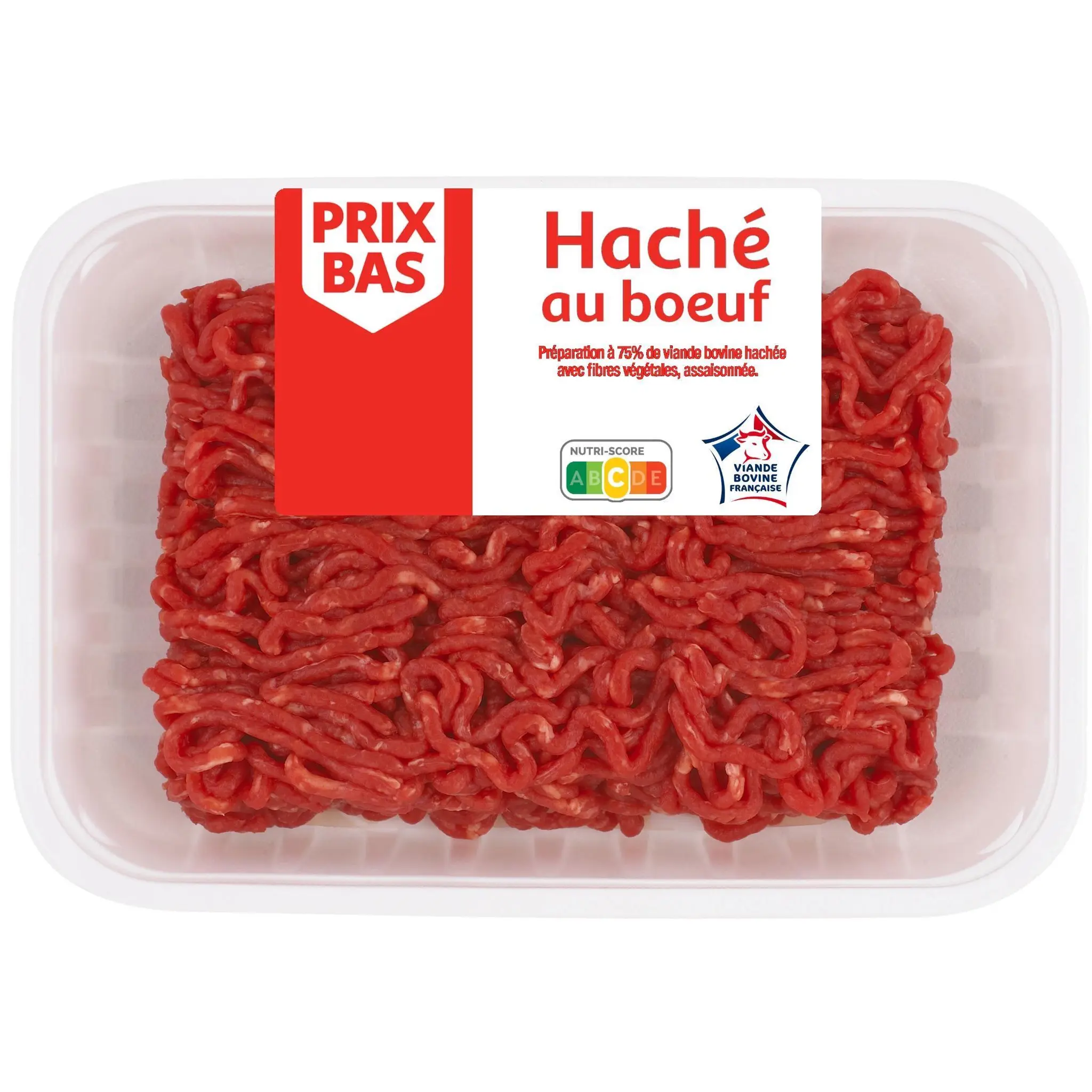 PRIX BAS Haché au bœuf