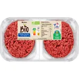 AUCHAN BIO CULTIVONS LE BON Steaks hachés Pur boeuf 5% mg