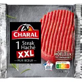 CHARAL Steak Haché XXL Pur Bœuf