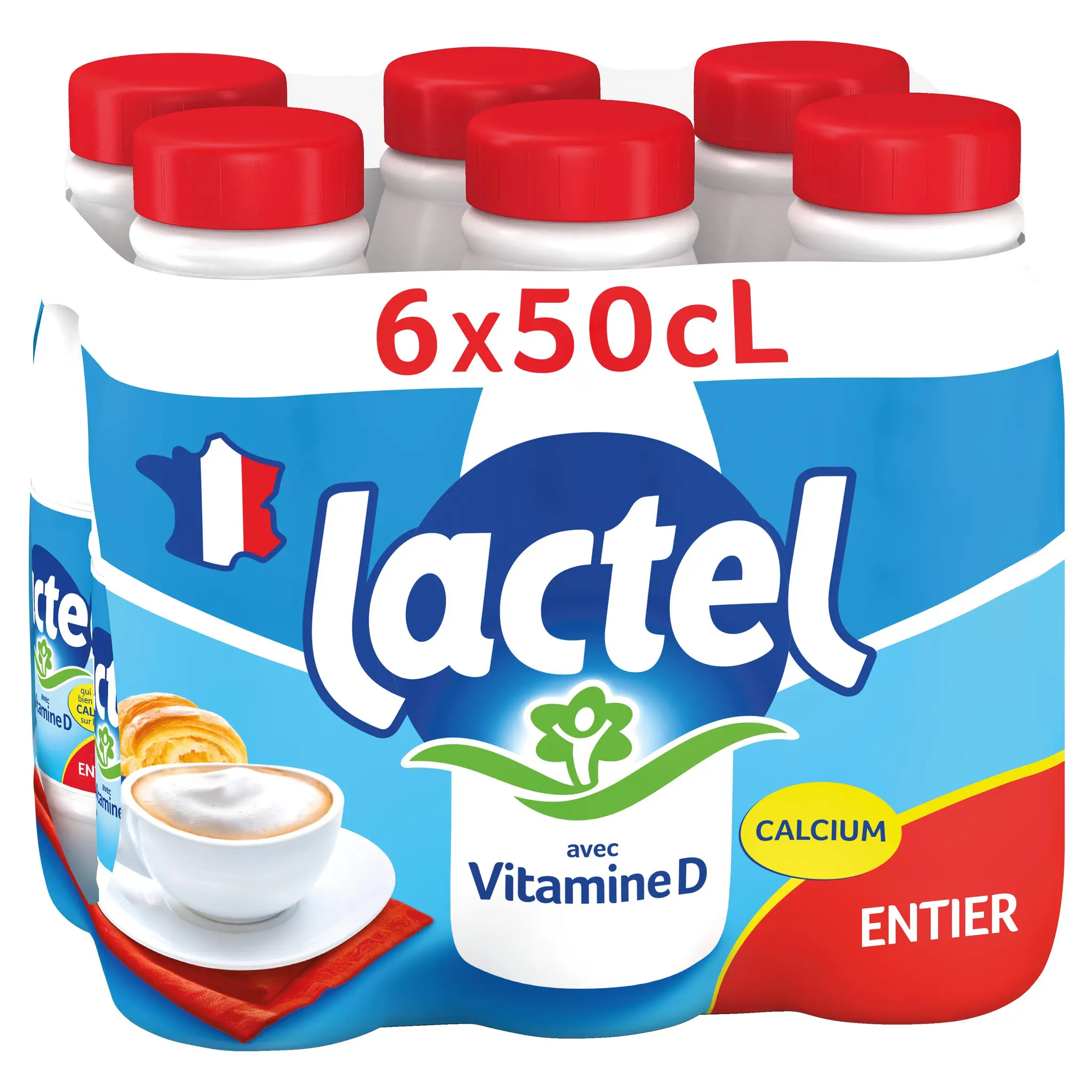 LACTEL Lait entier UHT