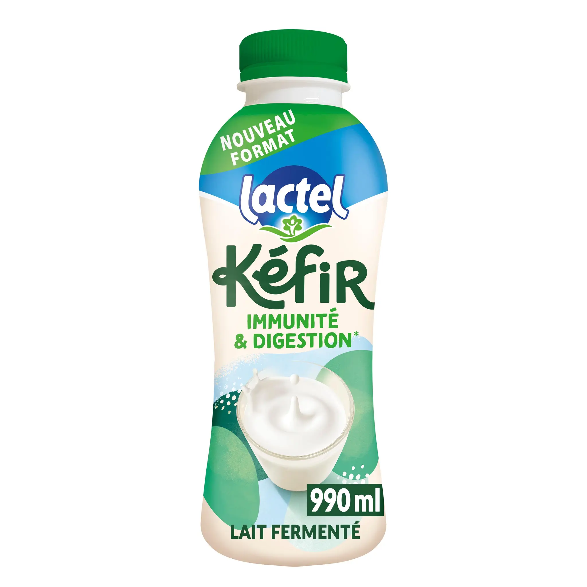 LACTEL Kéfir lait fermenté immunité et digestion