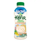 LACTEL Kéfir lait fermenté multivitaminé aromatisé fruits