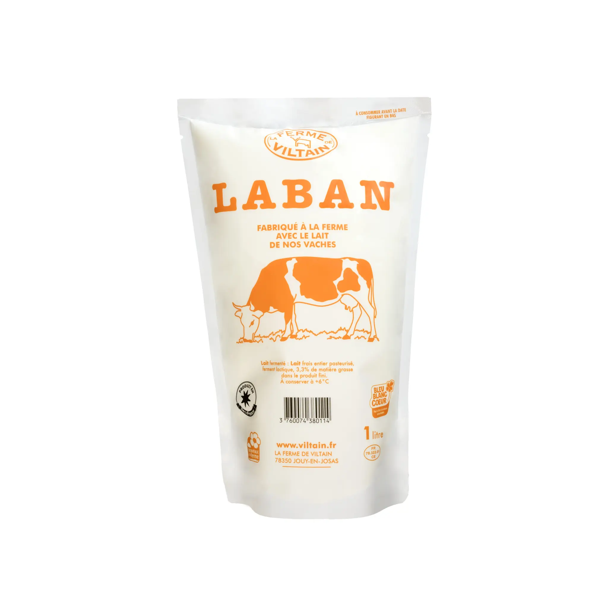 FERME VILTAIN Laban Lait fermenté
