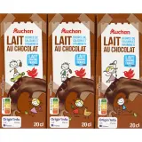 AUCHAN Boisson lactée au chocolat