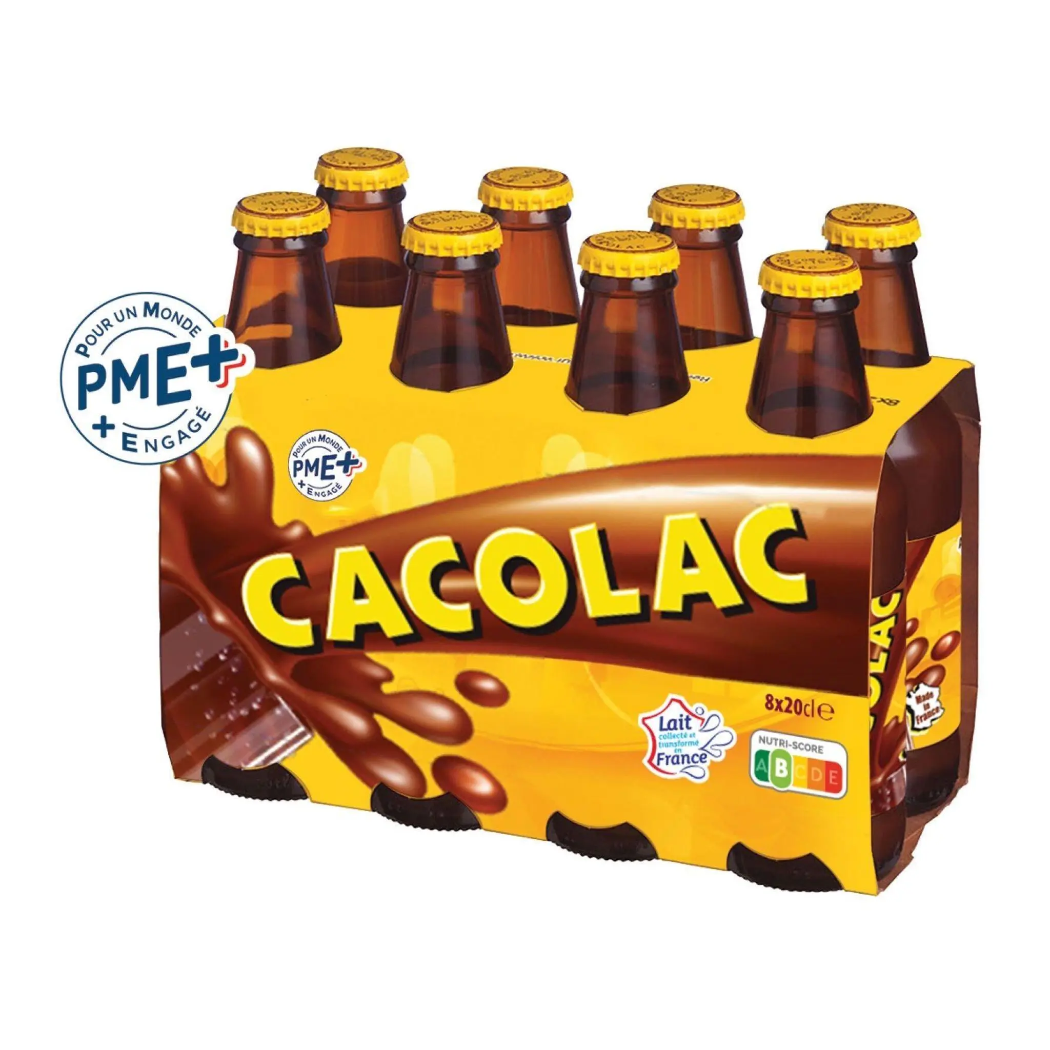 CACOLAC Boisson au lait et au cacao bouteilles