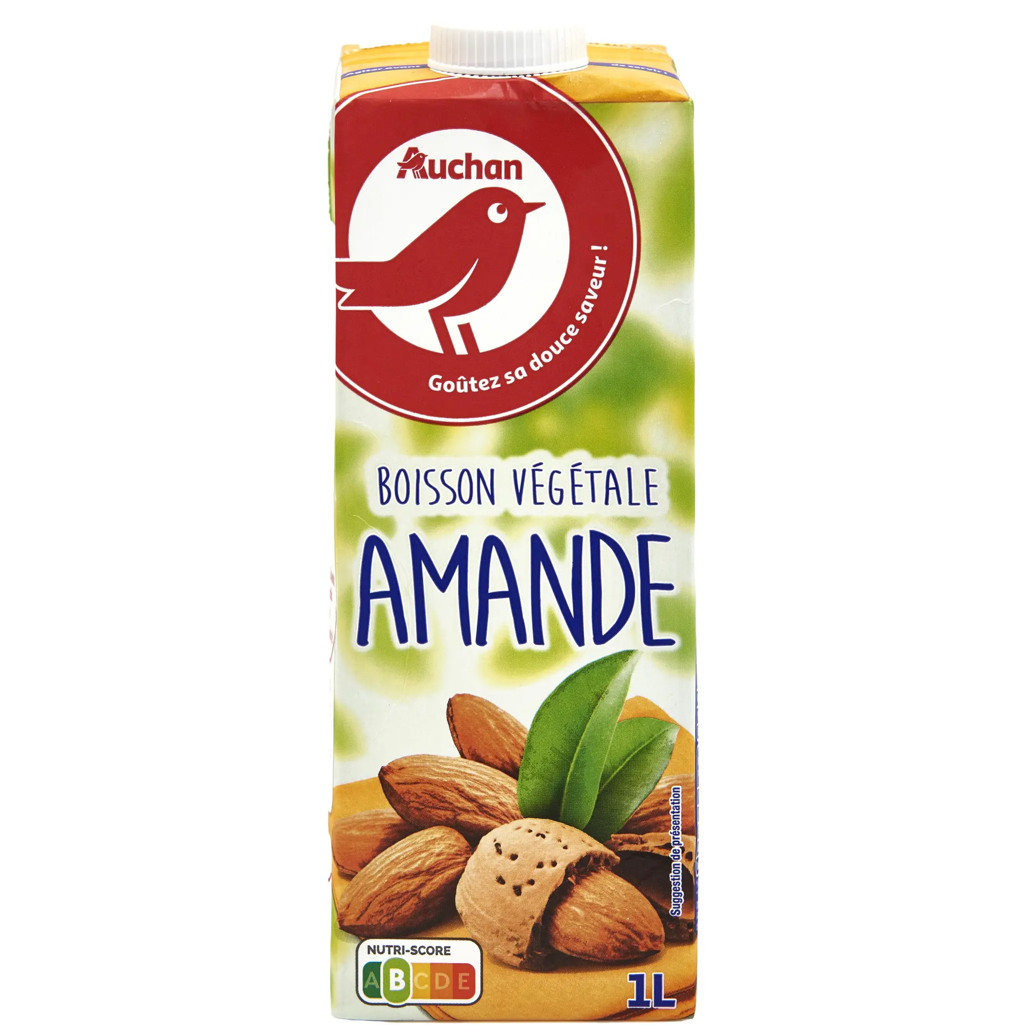AUCHAN Boisson végétale à base d'amande