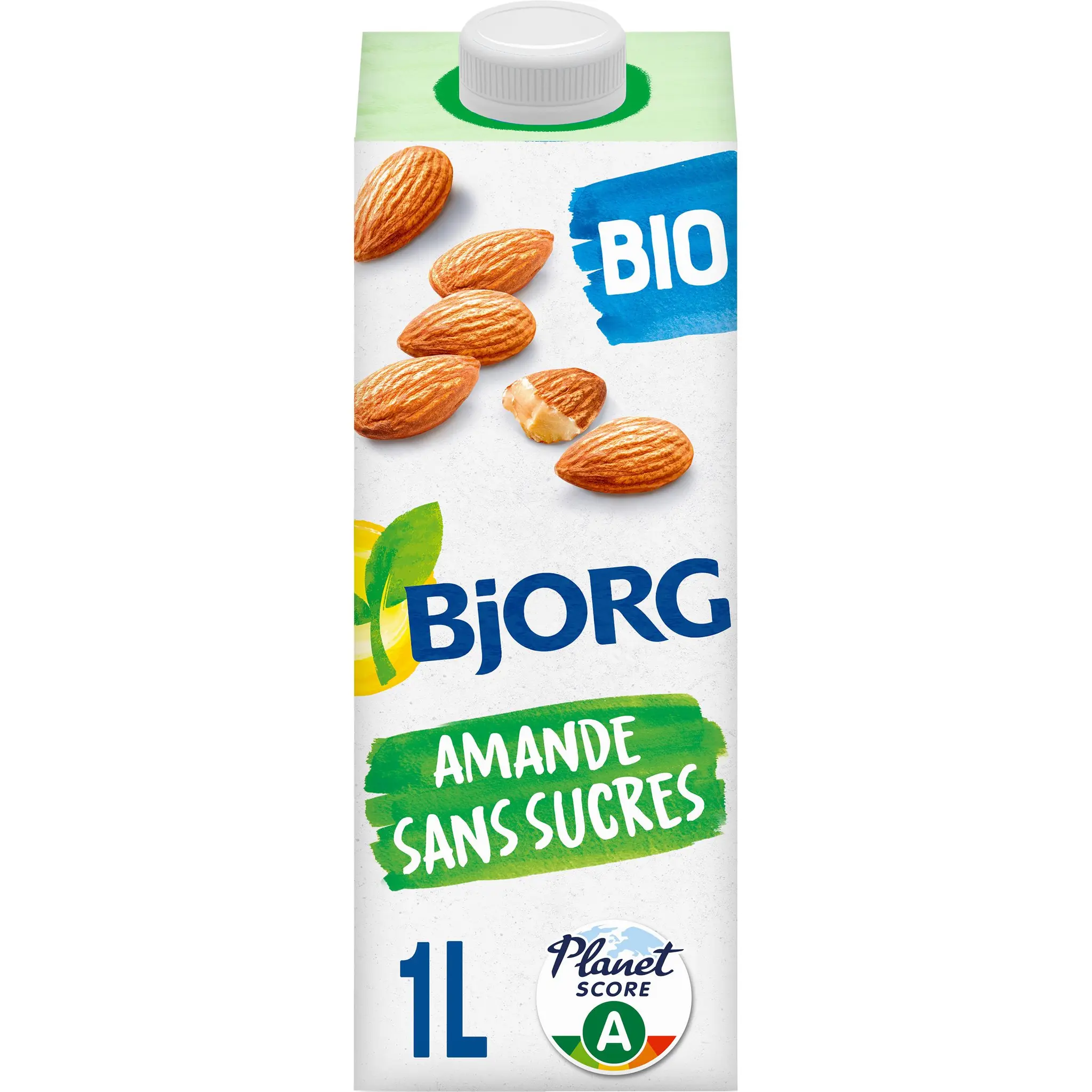 BJORG Boisson végétale au lait d'amande sans sucres bio