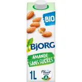 BJORG Boisson végétale au lait d'amande sans sucres bio