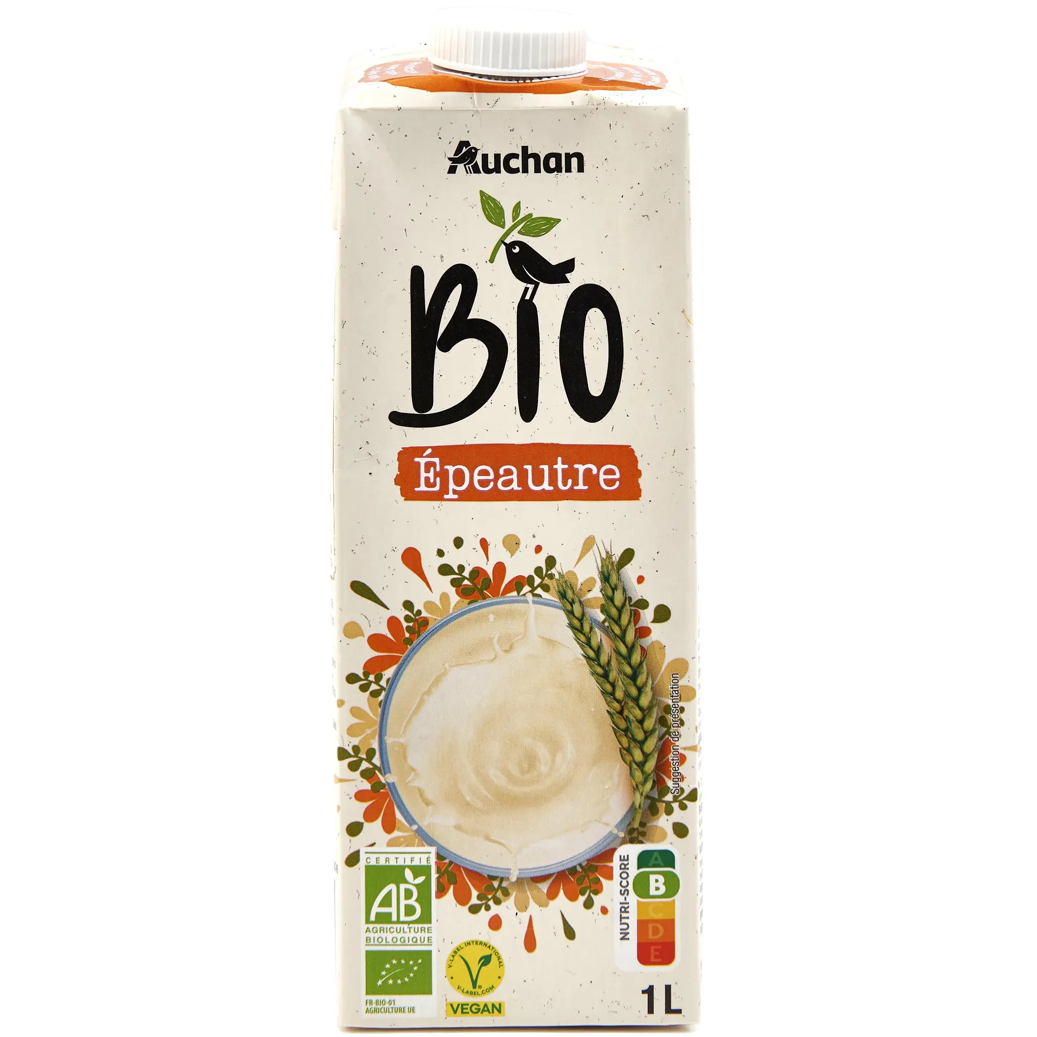 AUCHAN BIO Boisson épeautre