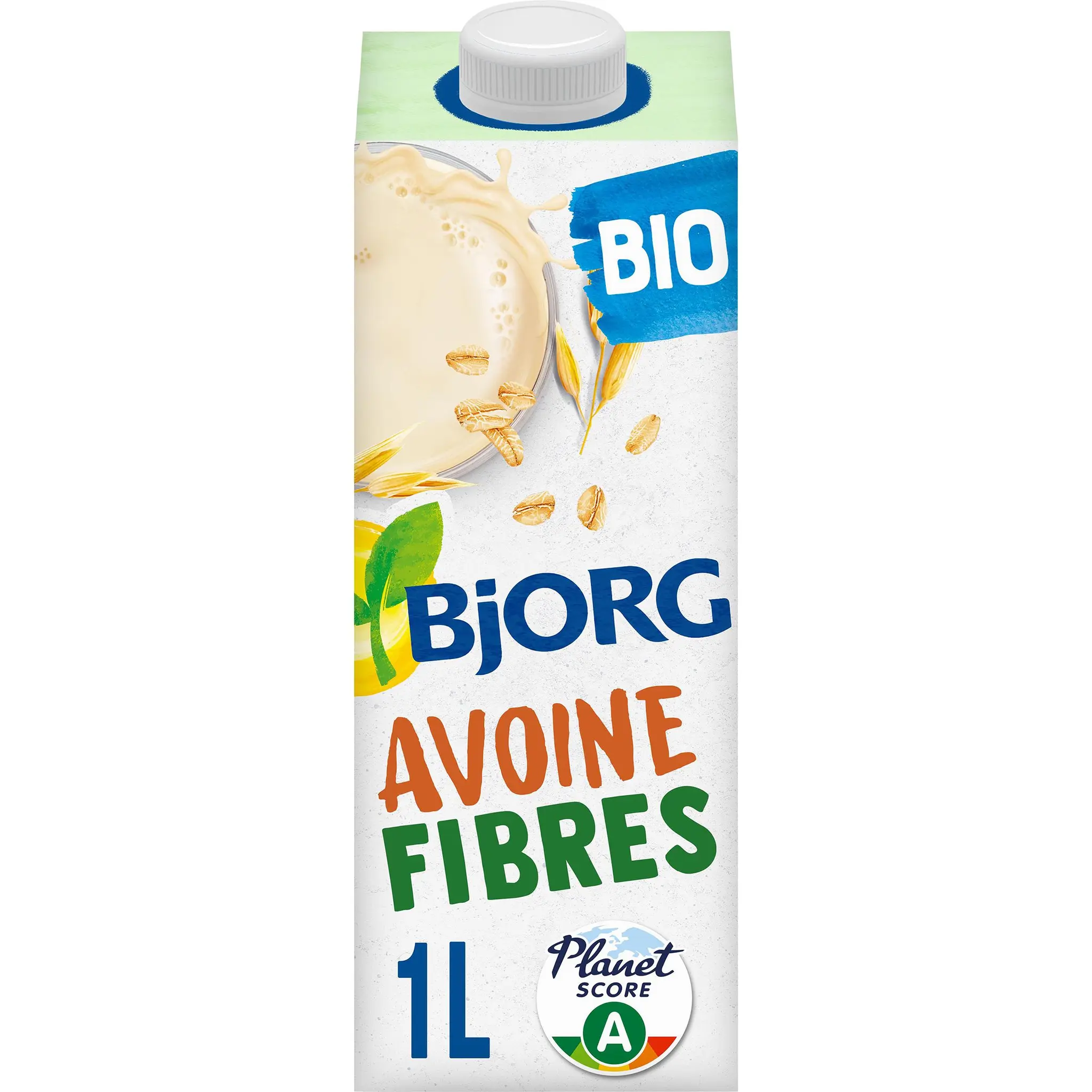 BJORG Boisson végétale à l'avoine 25g de fibres bio