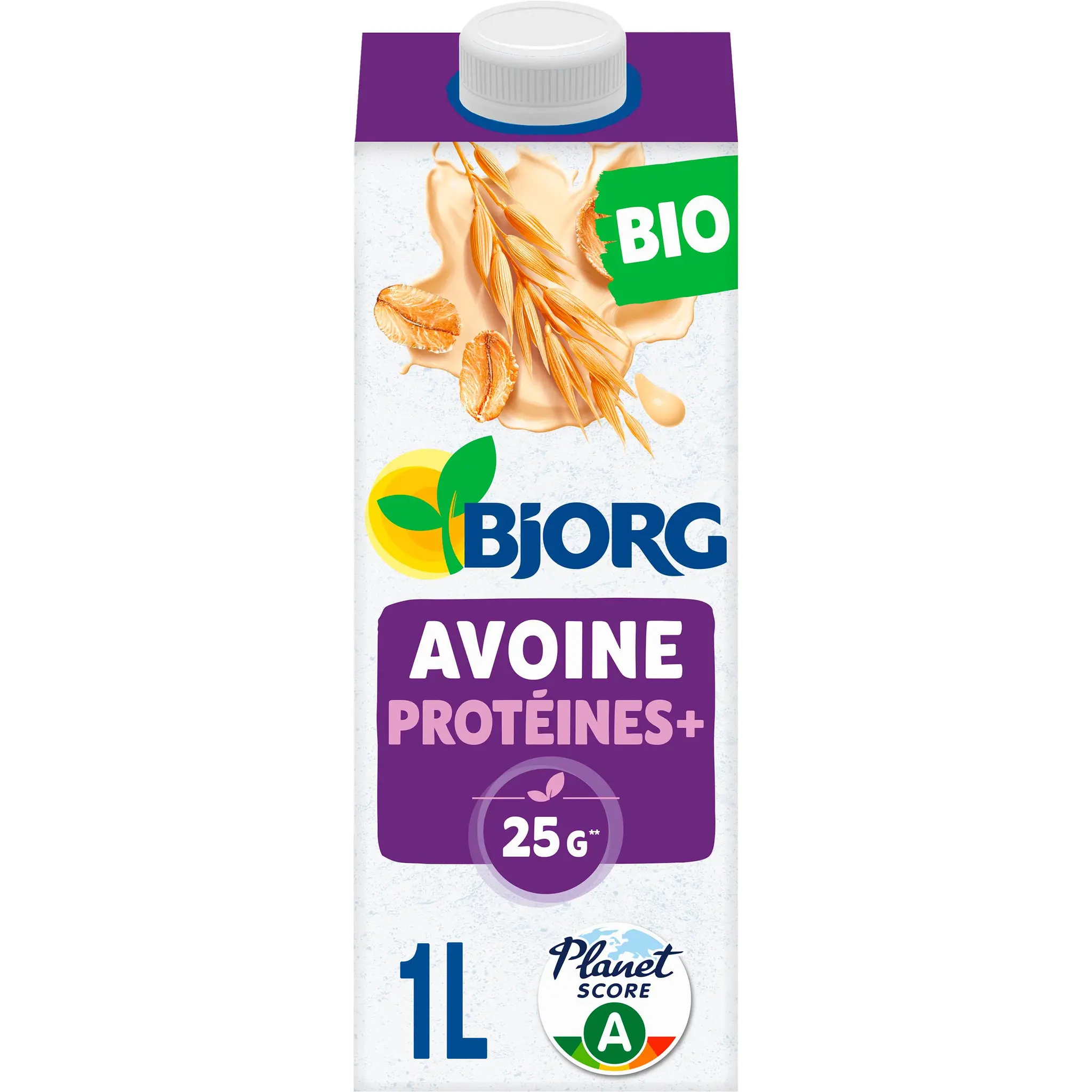 BJORG Boisson végétale à l'avoine protéines + bio