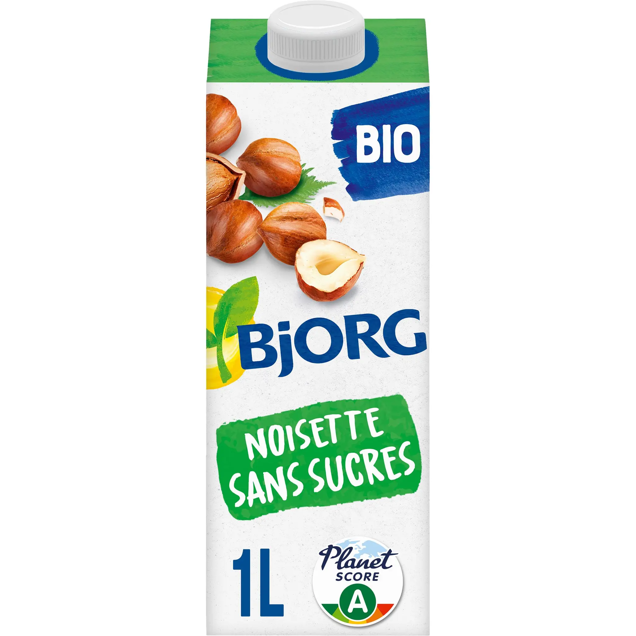 BJORG Boisson végétale à la noisette bio sans sucres