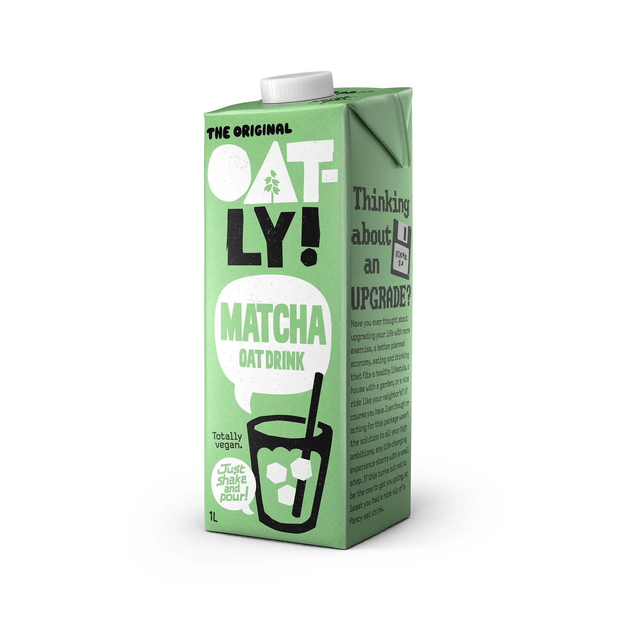 OATLY Boisson végétale à l'avoine matcha