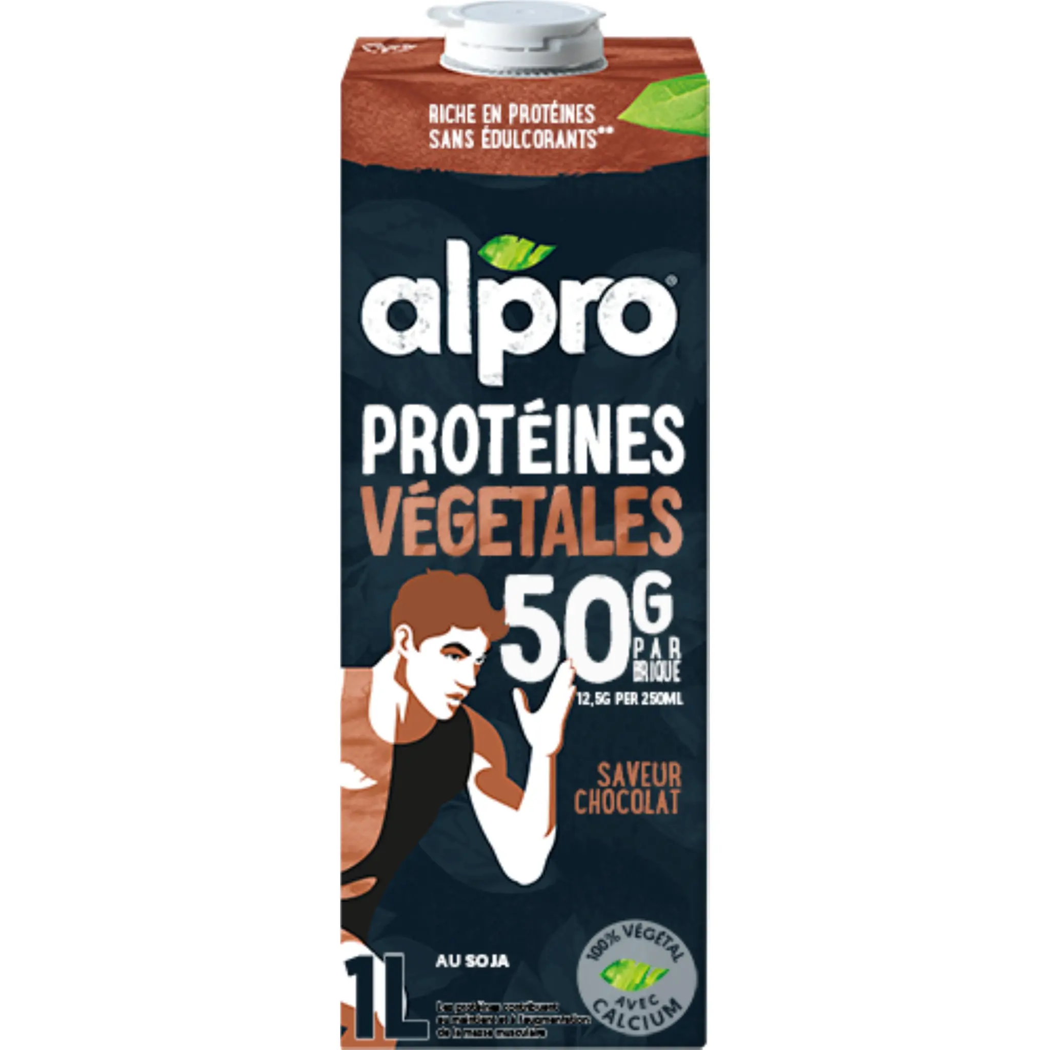 ALPRO Boisson végétale au soja saveur chocolat