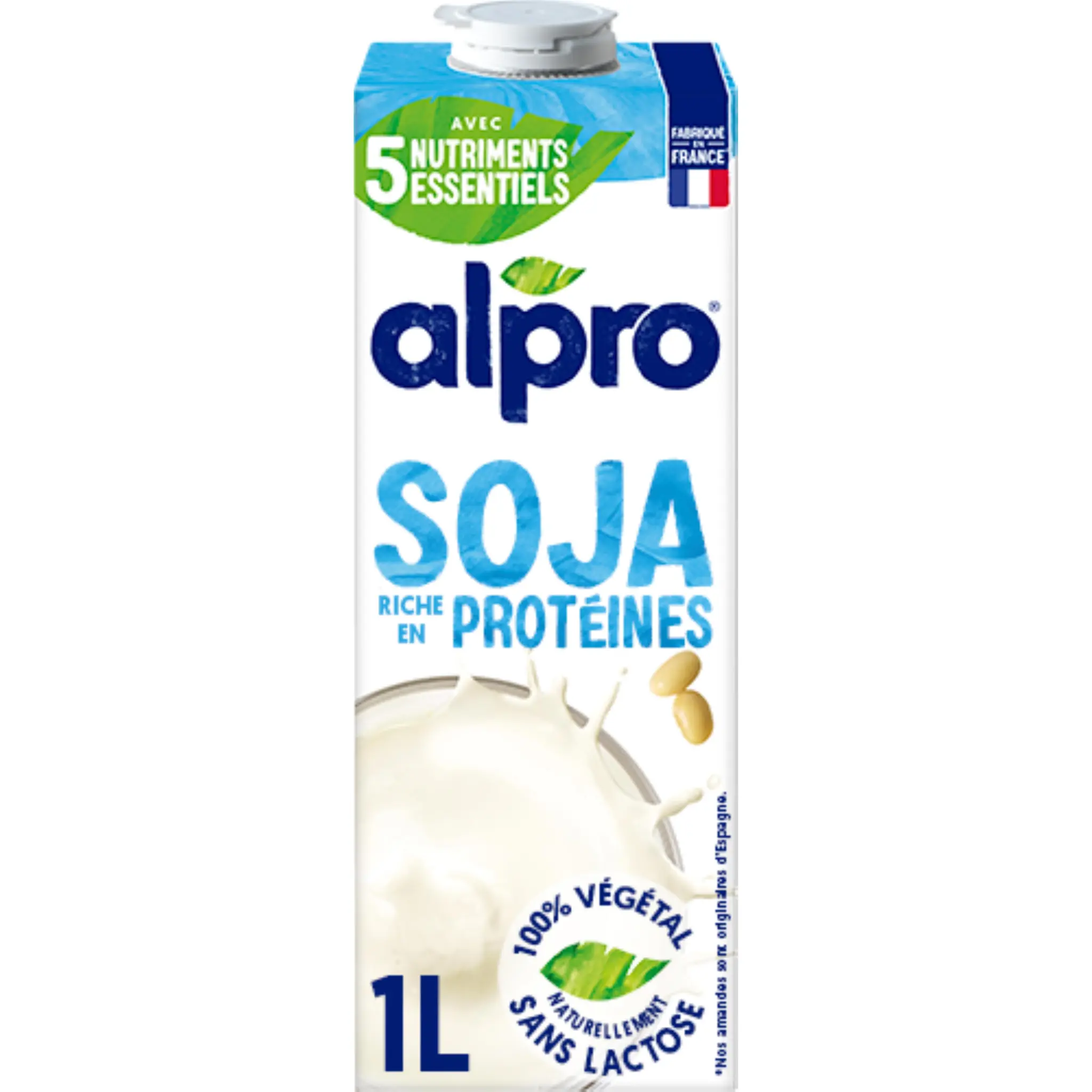 ALPRO Boisson végétale au soja riche en protéines