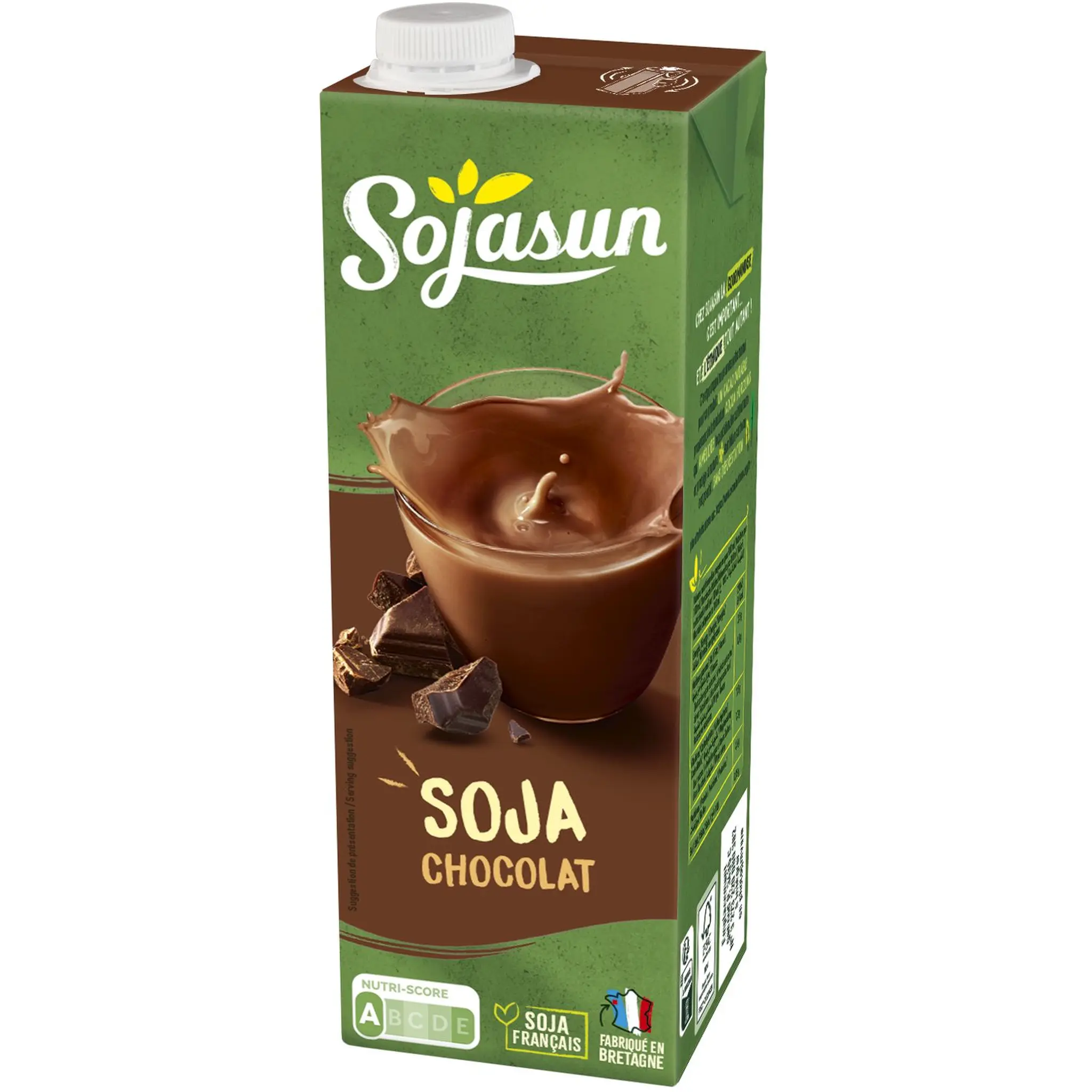 SOJASUN Boisson de soja au chocolat