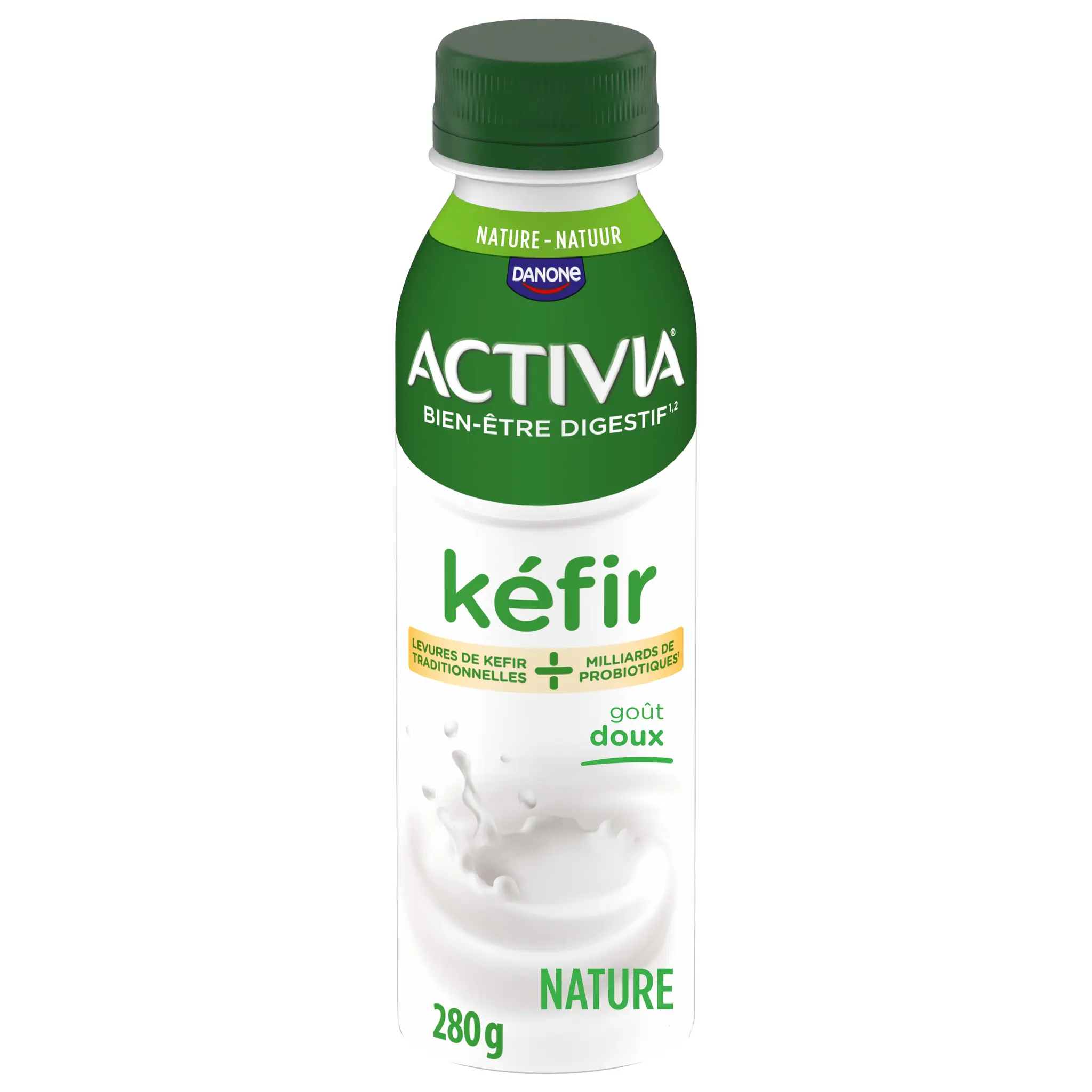 ACTIVIA Yaourt à boire kéfir nature