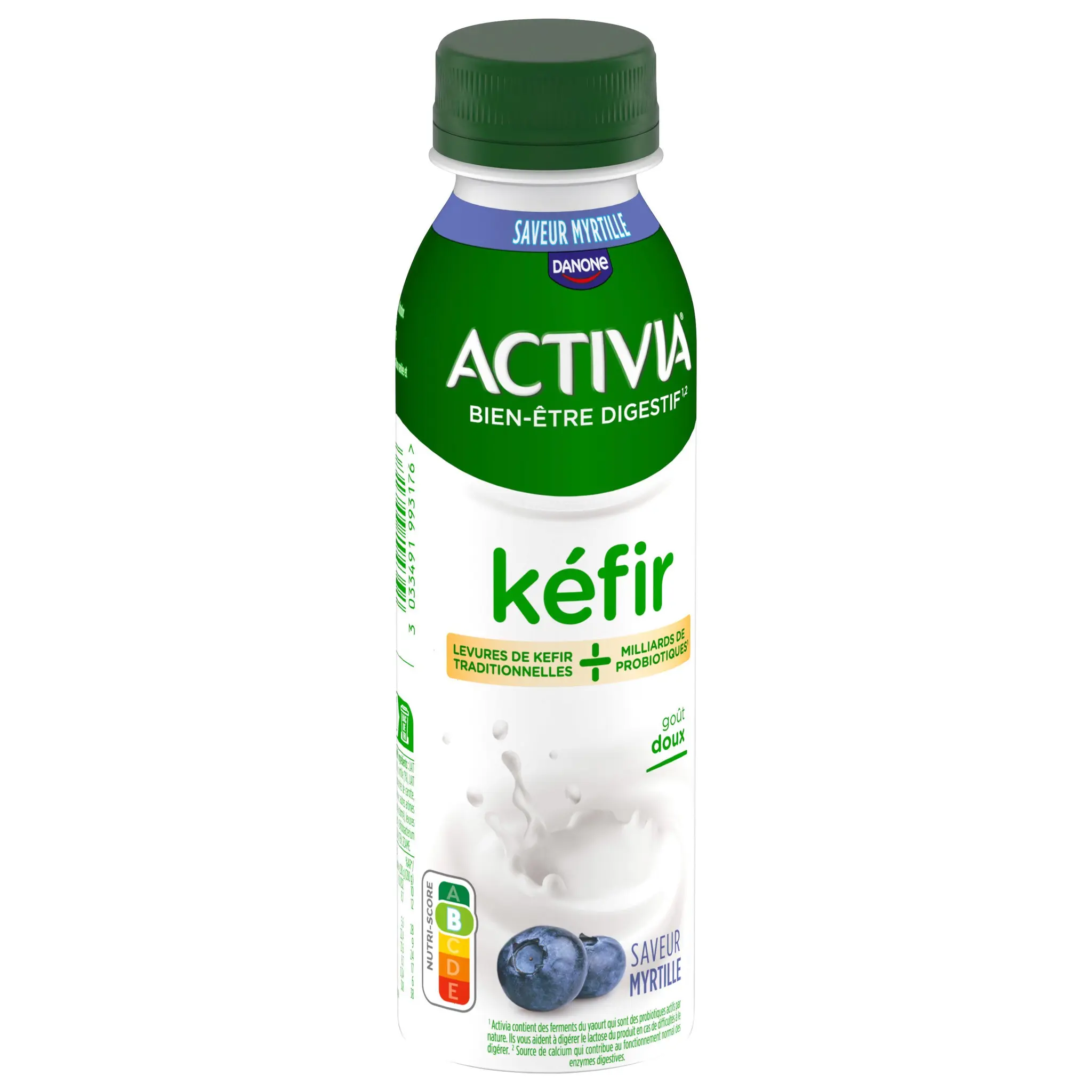ACTIVIA Yaourt à boire kéfir myrtille
