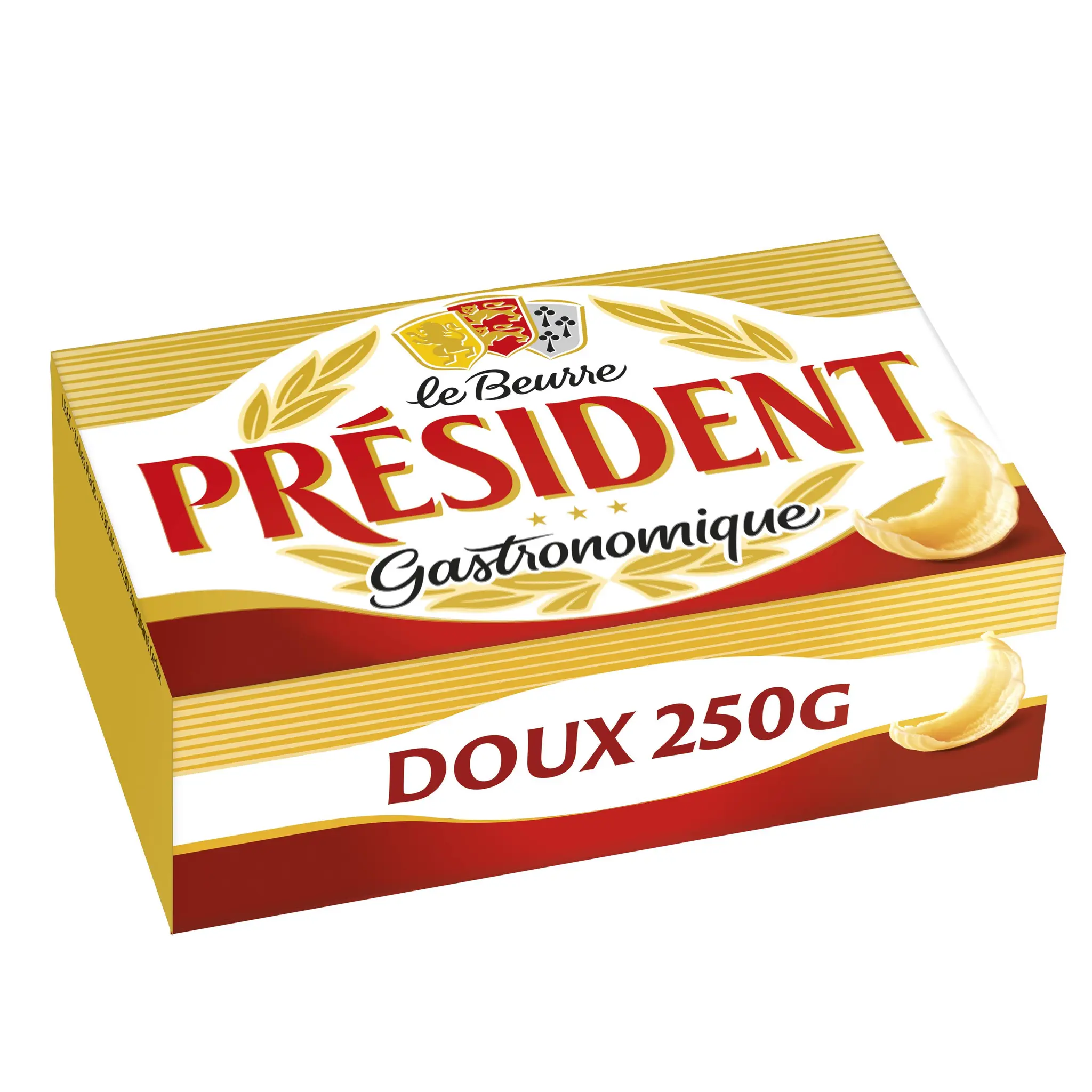 PRESIDENT Beurre gastronomique doux 82%MG