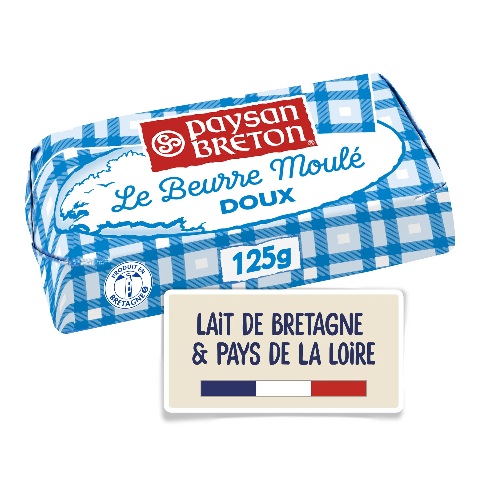 PAYSAN BRETON Beurre moulé doux 82%MG