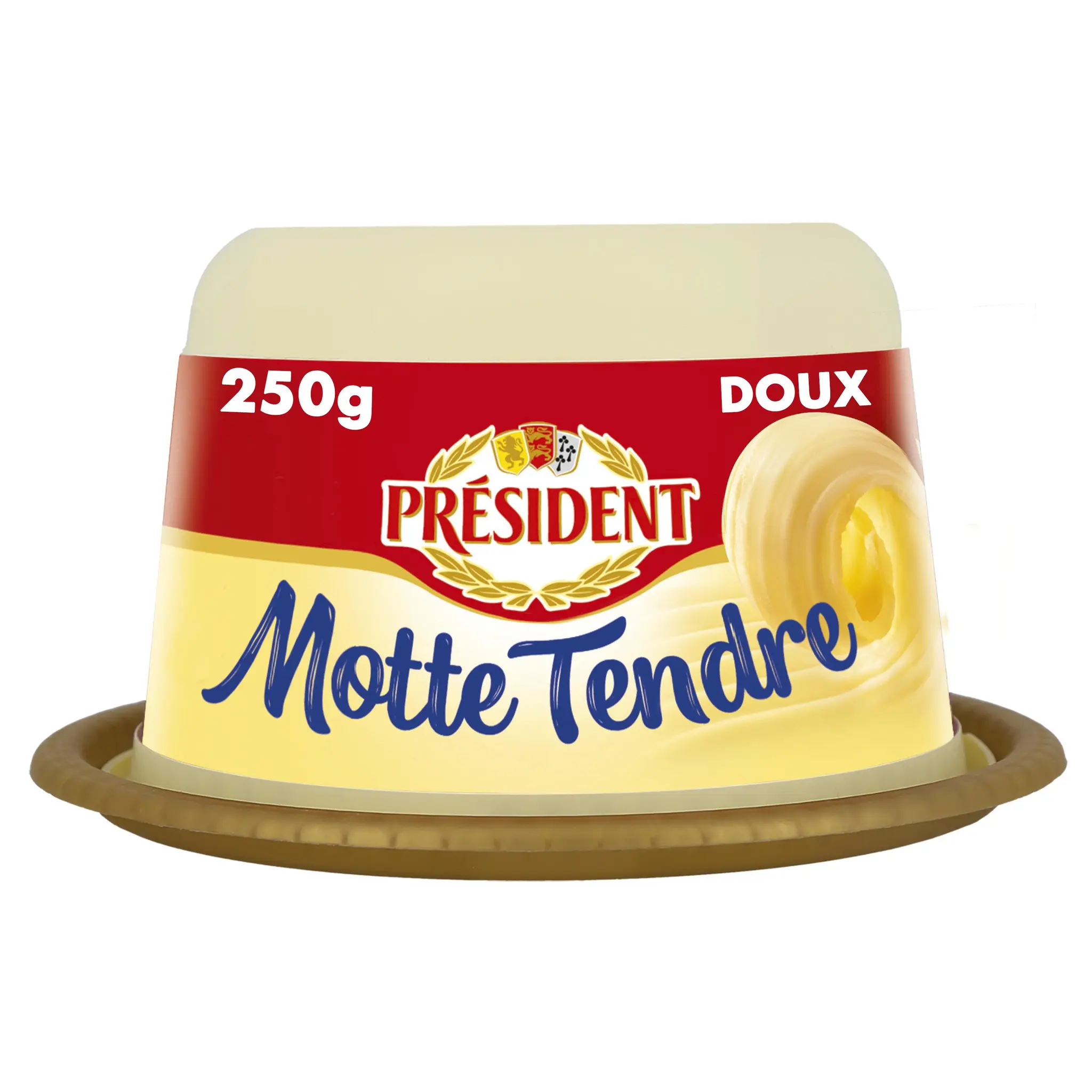 PRESIDENT Motte tendre - Beurre doux 82%MG