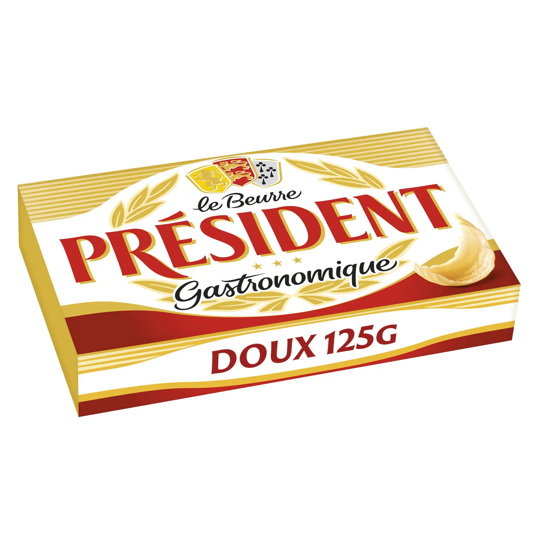 PRESIDENT Beurre gastronomique doux 82%MG