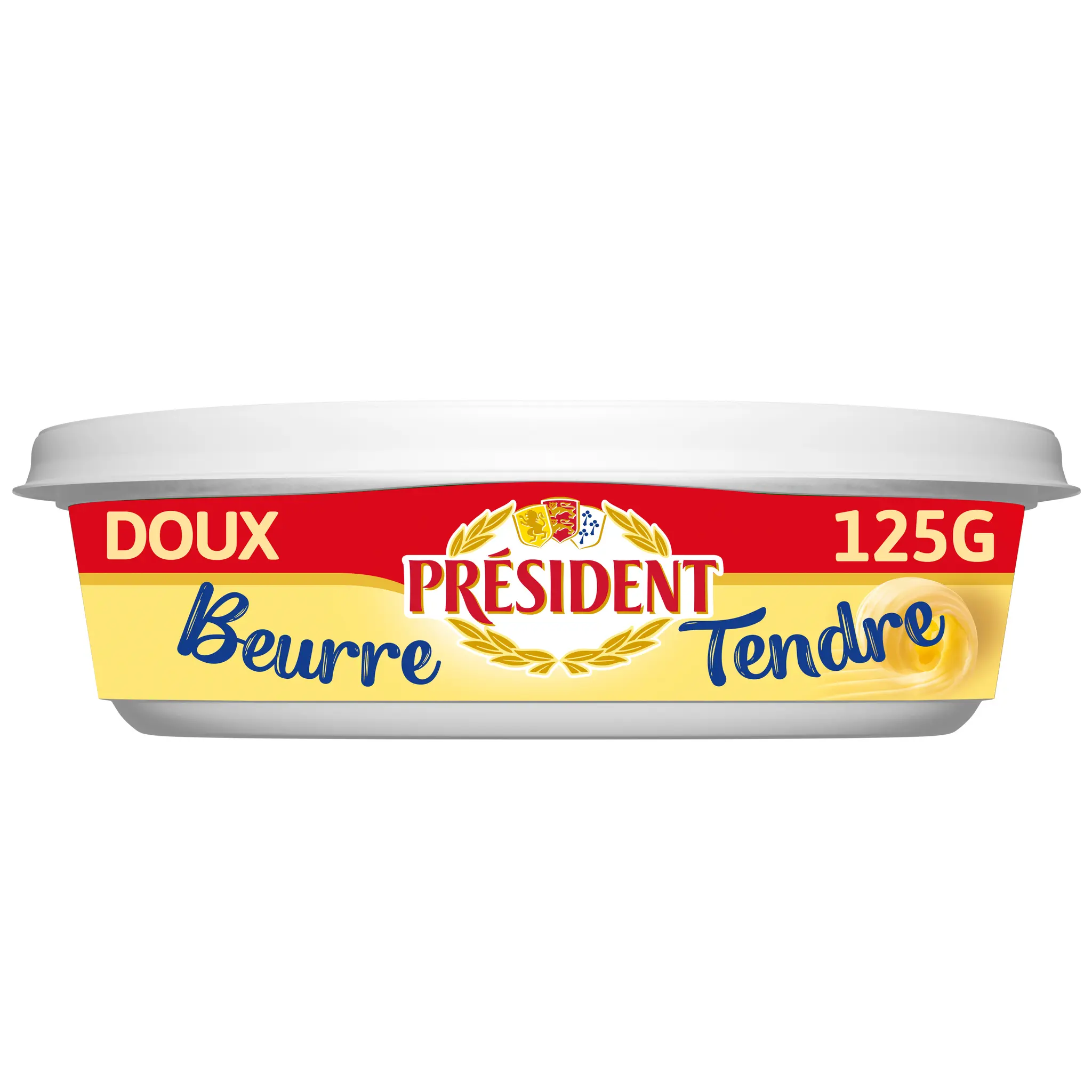 PRESIDENT Beurre tendre doux 82%MG