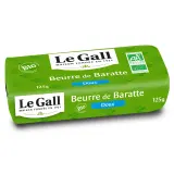 LE GALL Beurre de baratte doux 82%MG bio