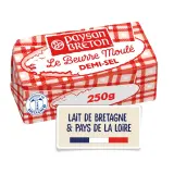 PAYSAN BRETON Beurre moulé demi-sel 80%MG