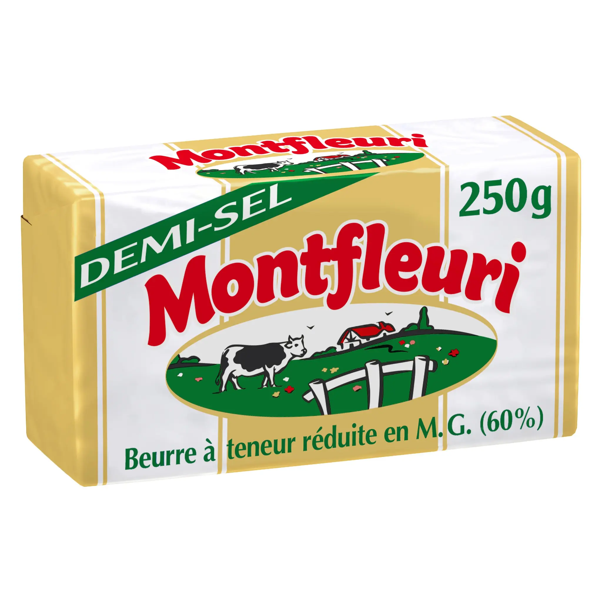 MONTFLEURI Beurre demi-sel 60%MG