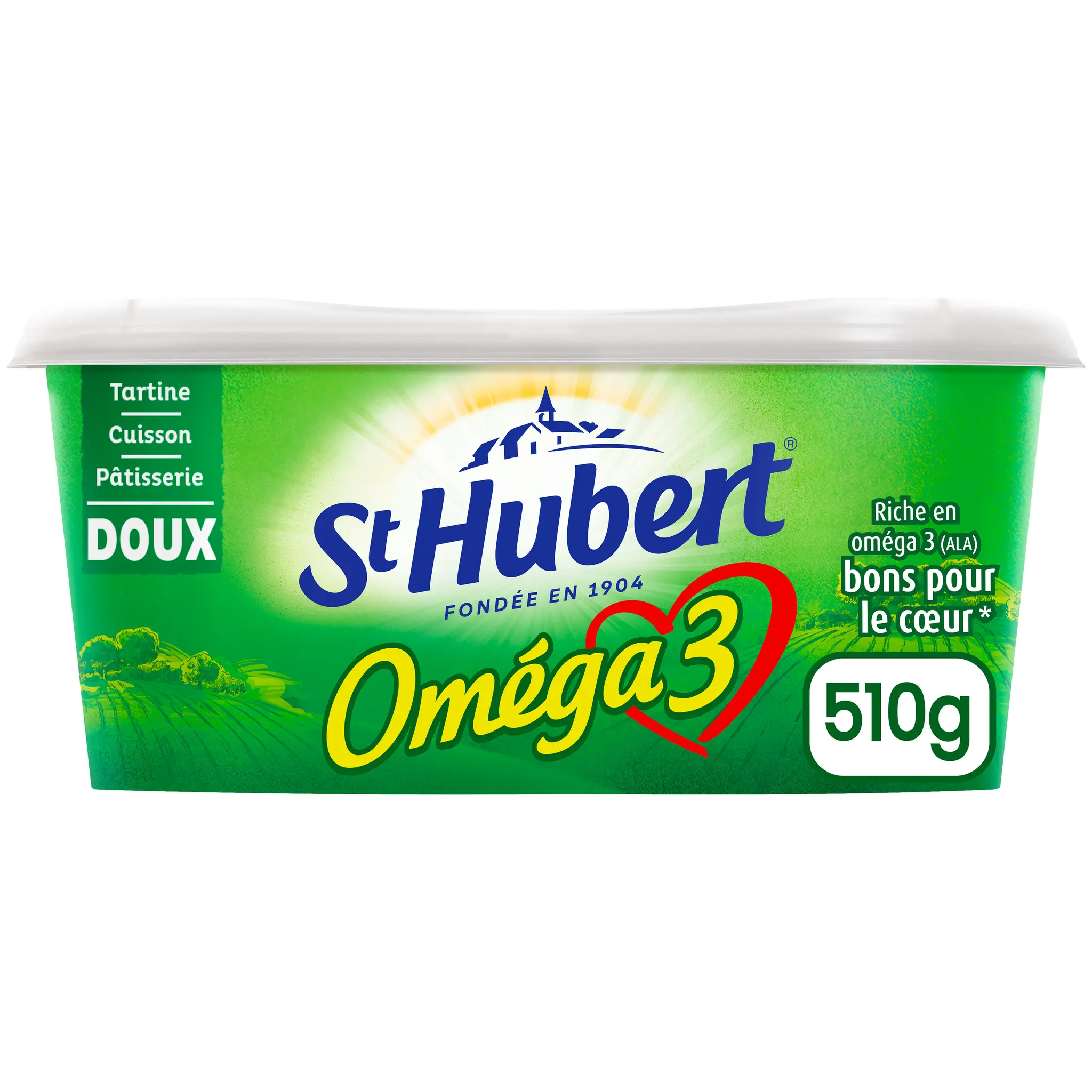 ST HUBERT Margarine oméga 3 doux tartine et cuisson