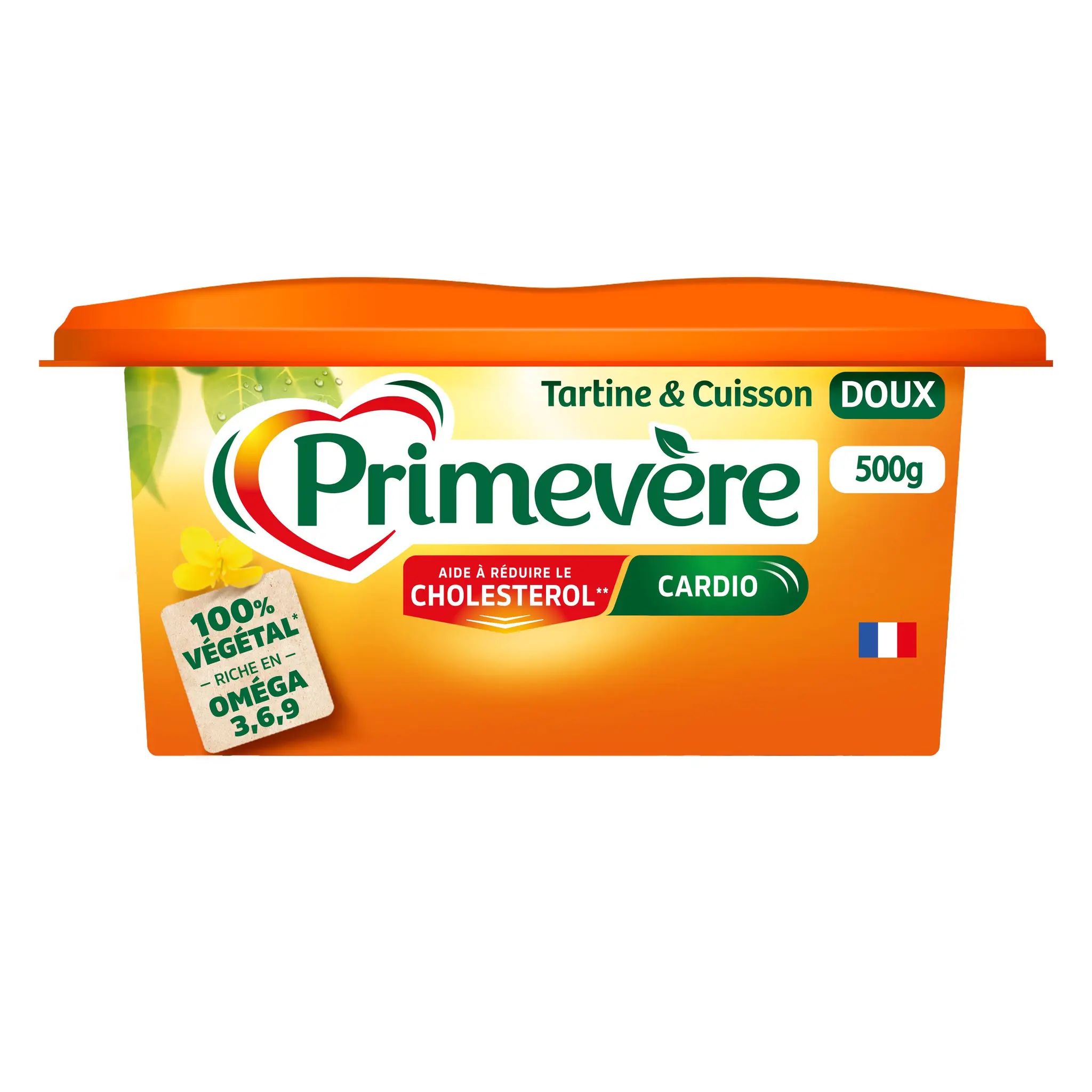 PRIMEVERE Margarine doux pour tartine et cuisson