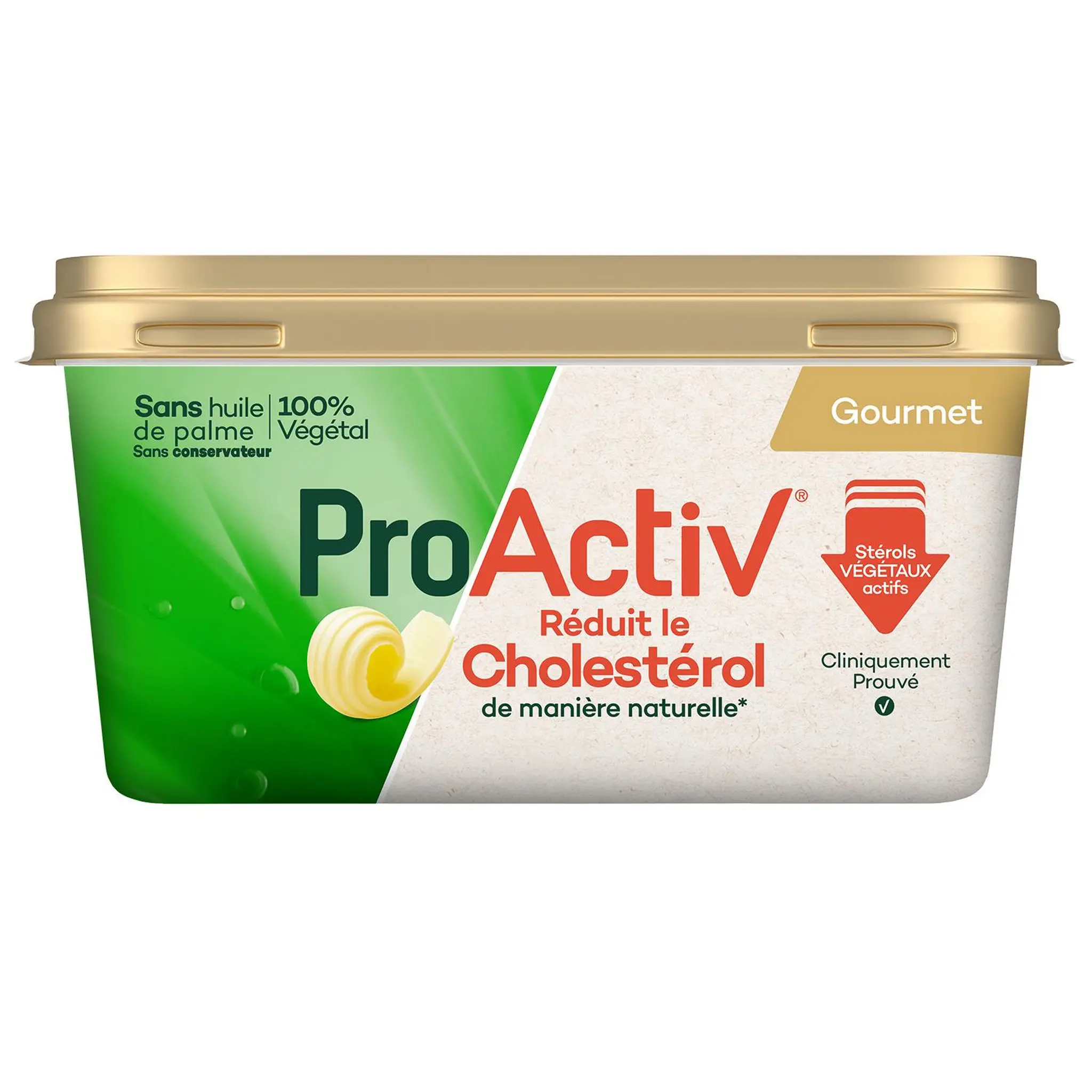PROACTIV Margarine tartine et gourmet sans huile de palme