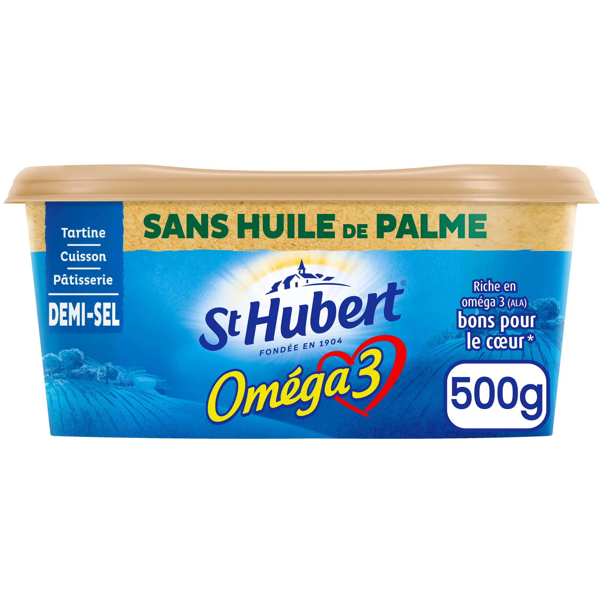 ST HUBERT Margarine oméga 3 demi-sel