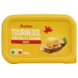 AUCHAN Margarine doux pour tartine et cuisson