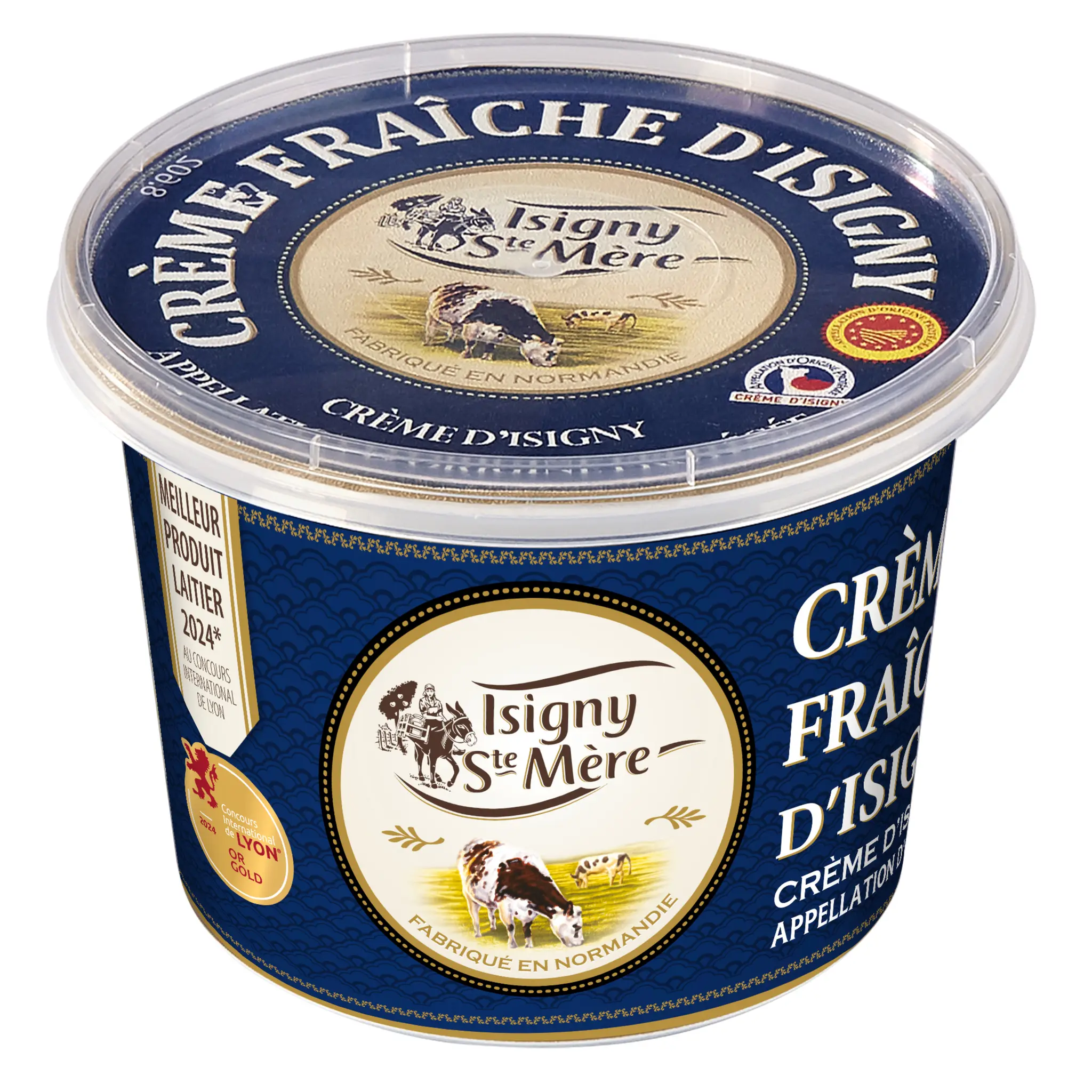 ISIGNY STE MERE Crème fraiche d'Isigny épaisse entière AOP