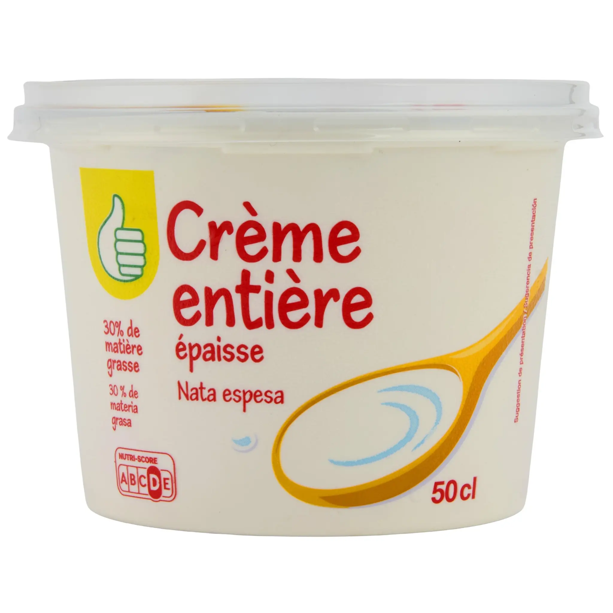 POUCE Crème fraîche épaisse entière 30%MG