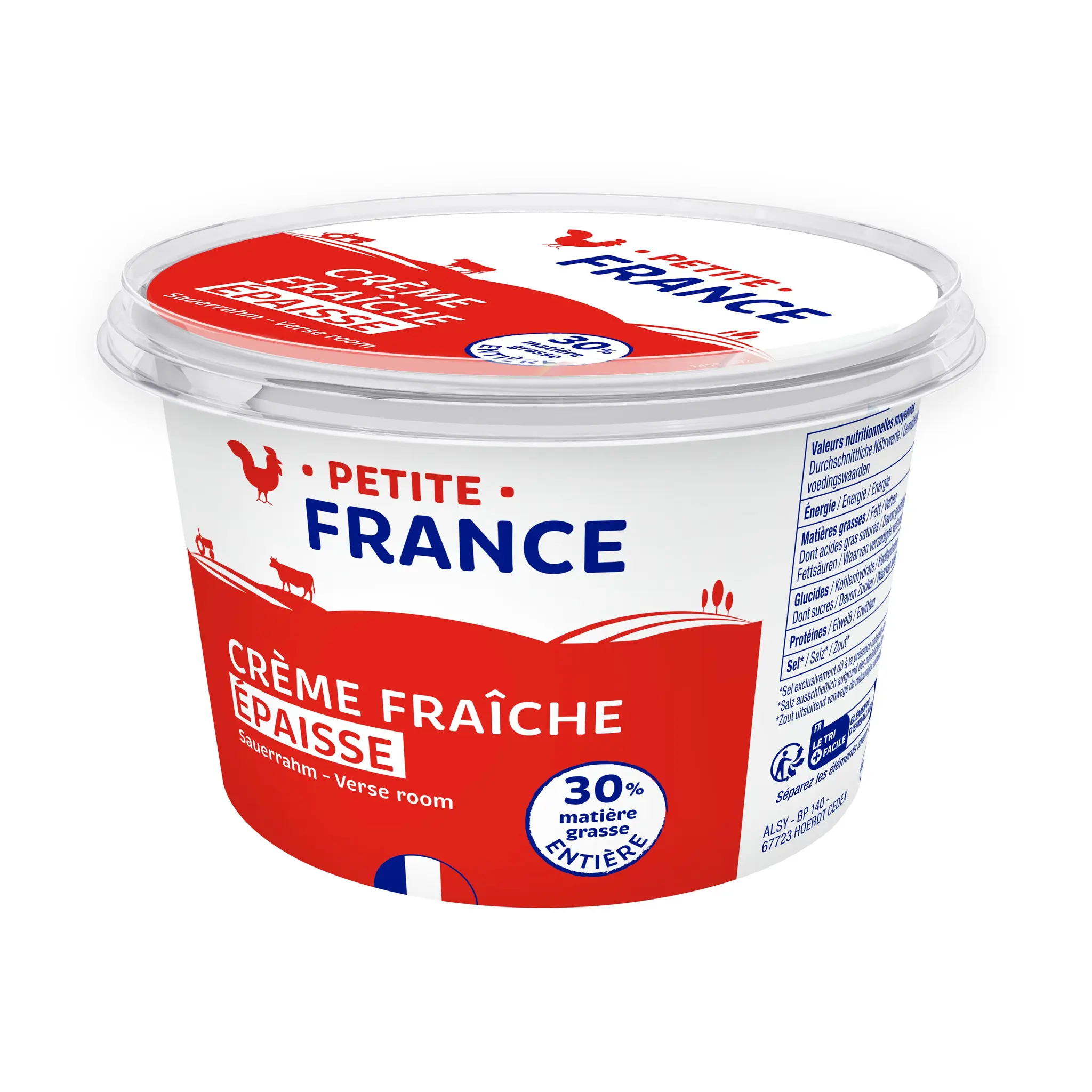 PETITE FRANCE Crème fraîche épaisse 30%MG