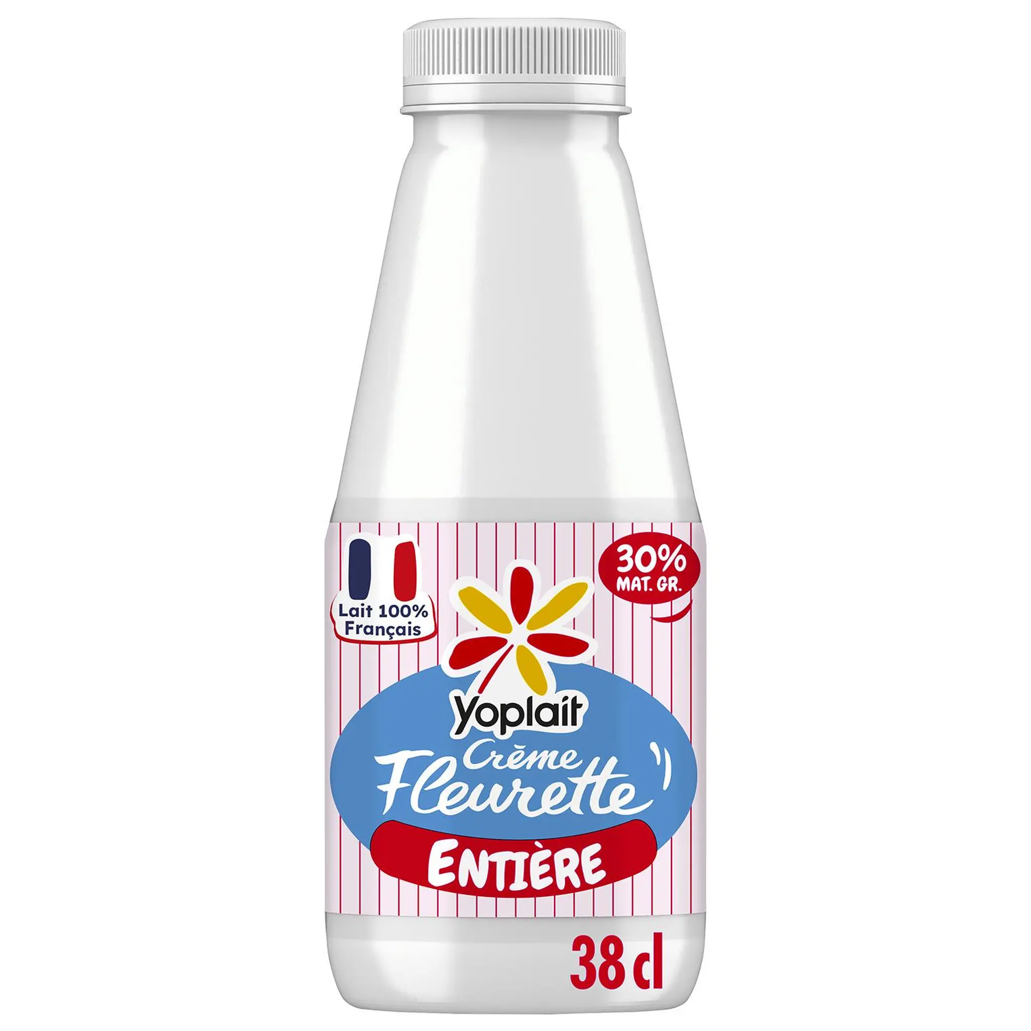 YOPLAIT Crème fraîche fleurette entière 30% MG