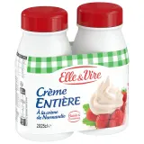 ELLE & VIRE Crème fluide entière 30% MG UHT