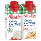 ELLE & VIRE Crème fluide entière 30%MG UHT